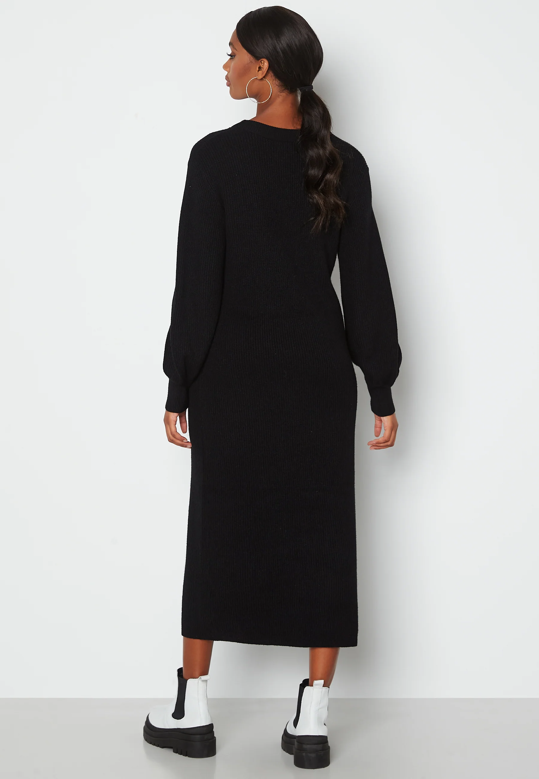 Malena L/S knit dress - Image 2