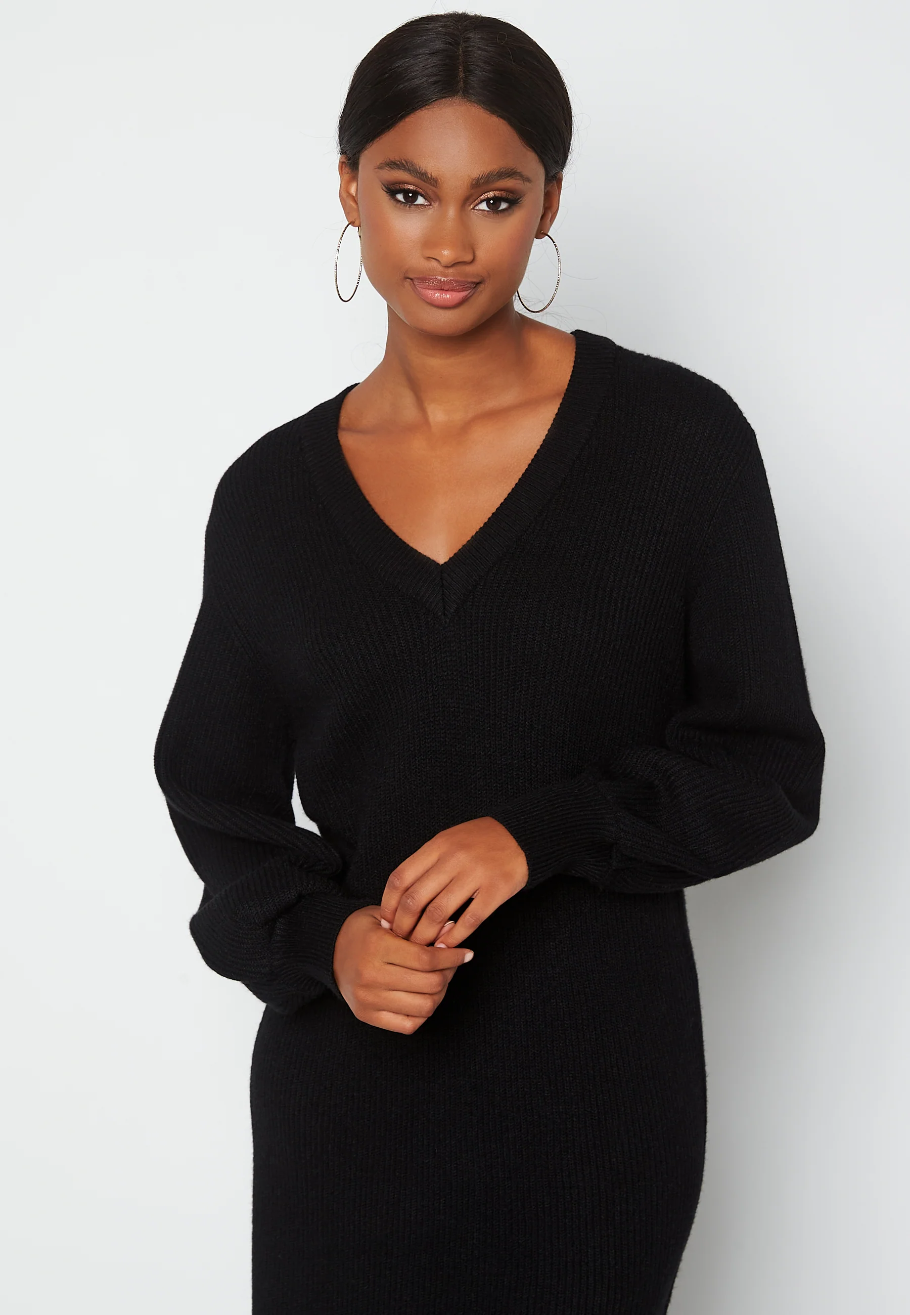 Malena L/S knit dress - Image 3