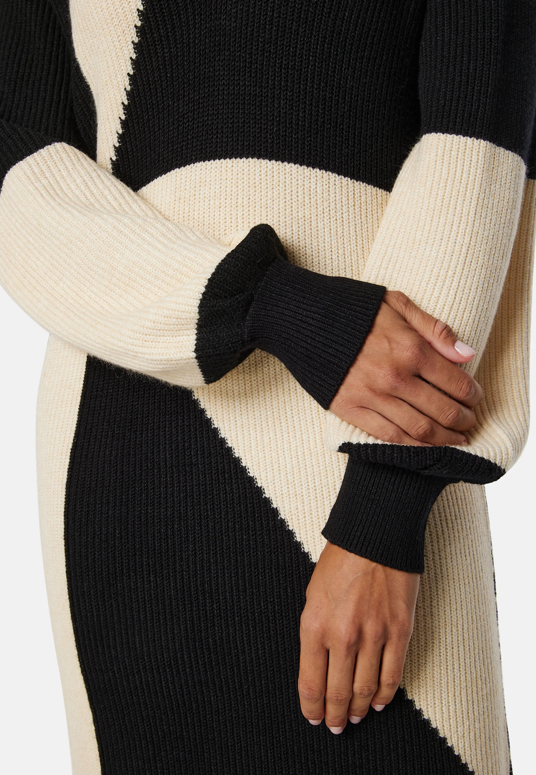 Malena L/S knit dress - Image 5