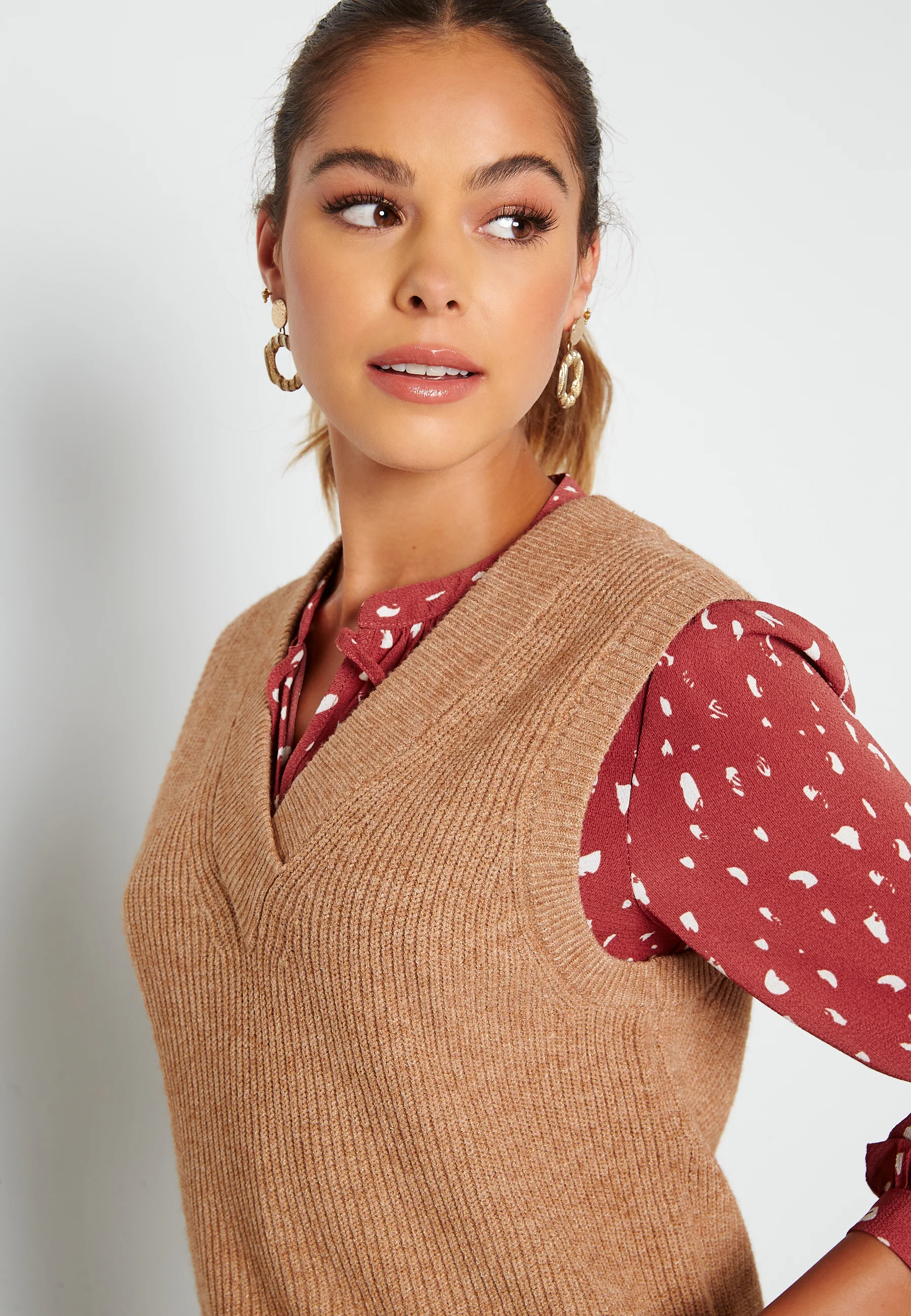 Malena S/L knit waistcoat - Image 4
