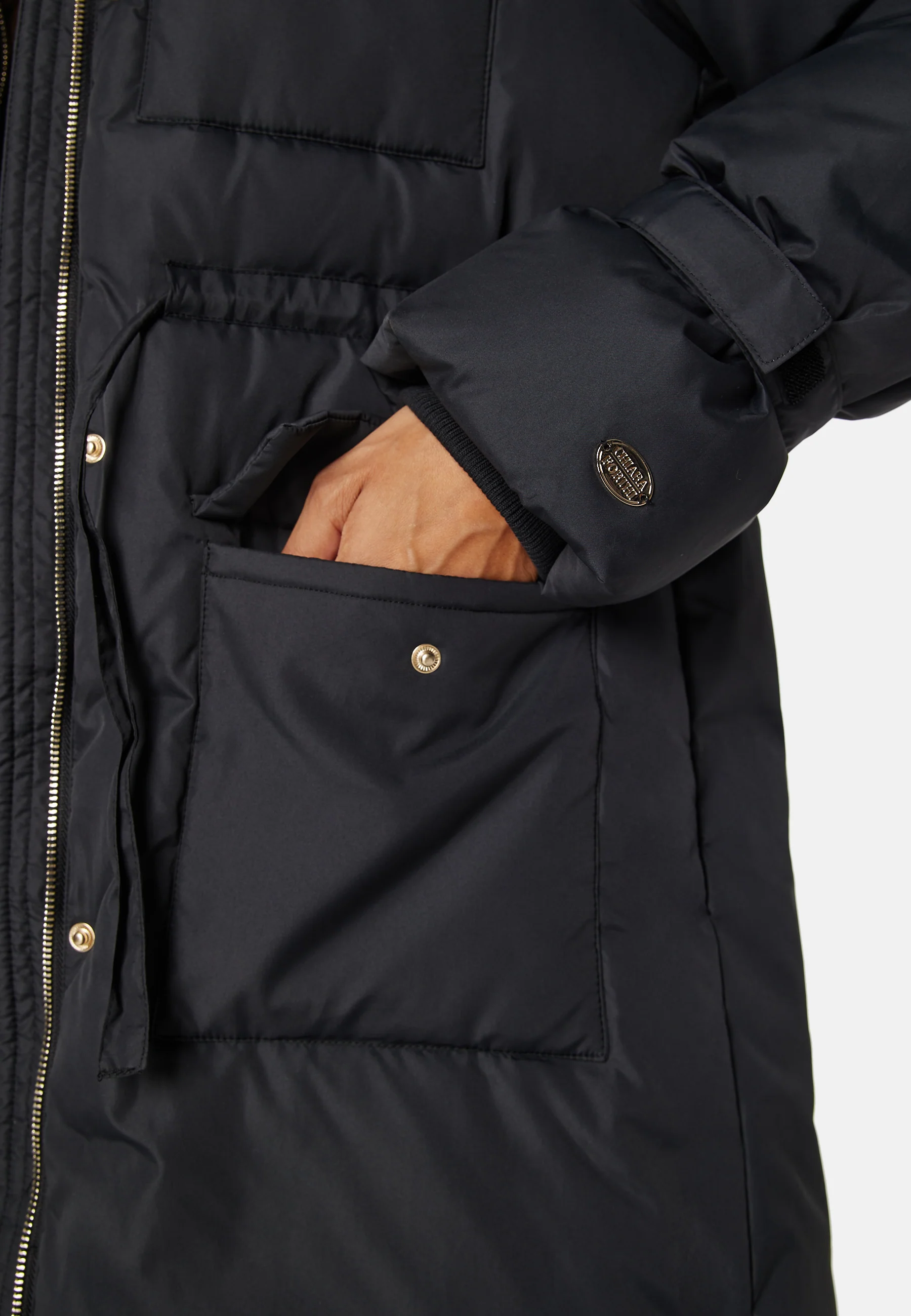 Marcella Long Down Jacket - Image 5