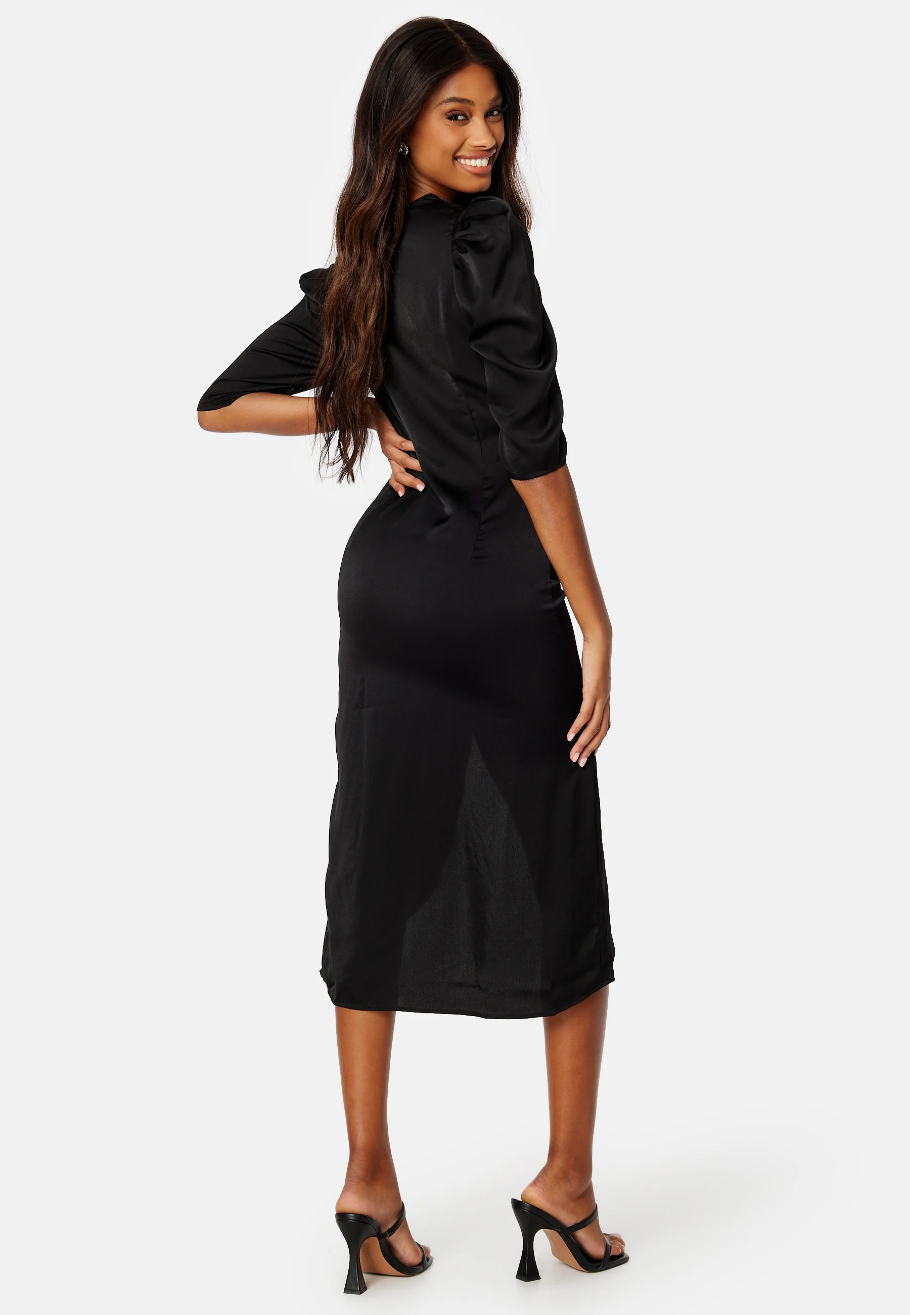 Marianna V-Neck Midi Dress - Image 2