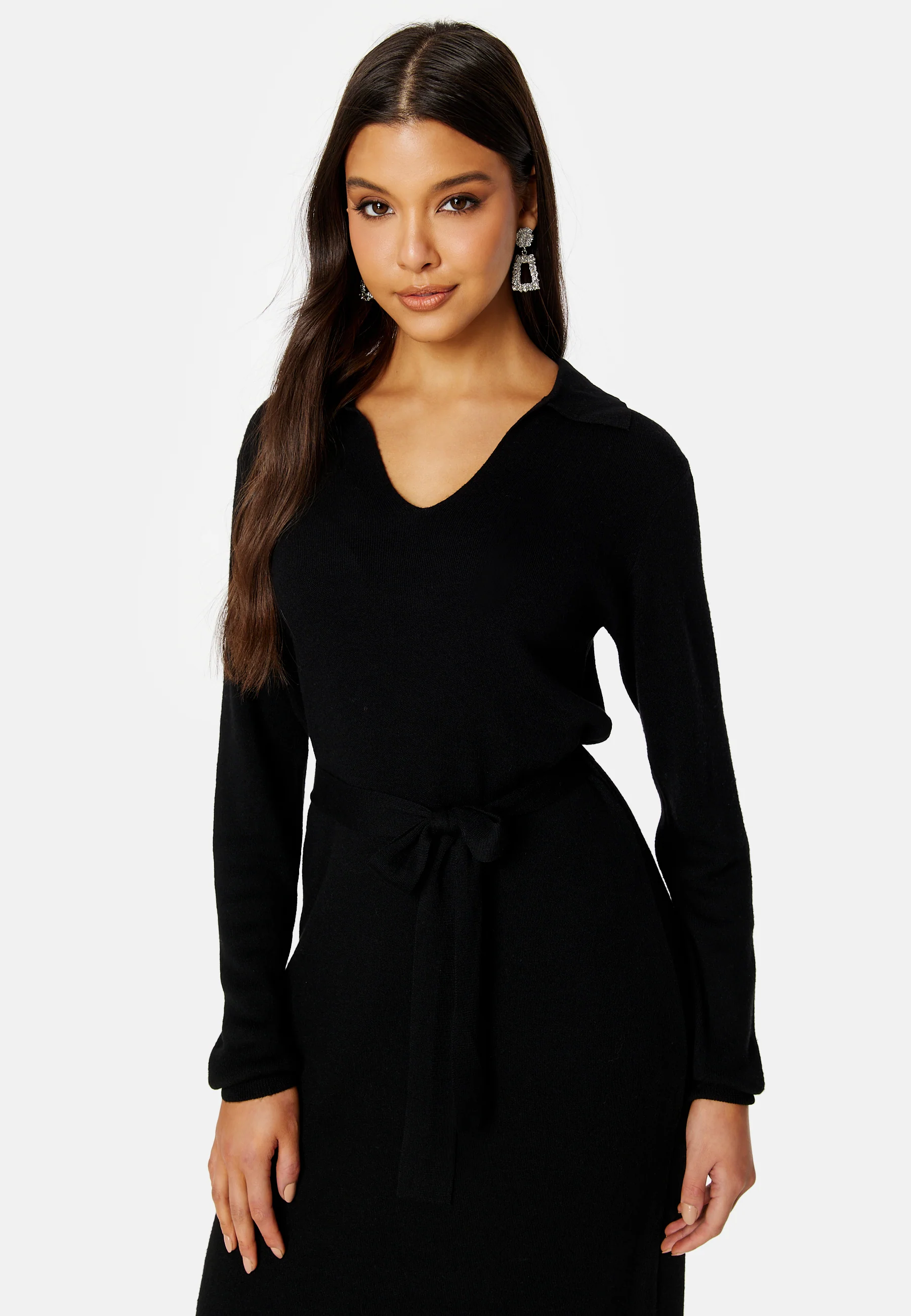 Marla Collar L/S Knit Dress - Image 4