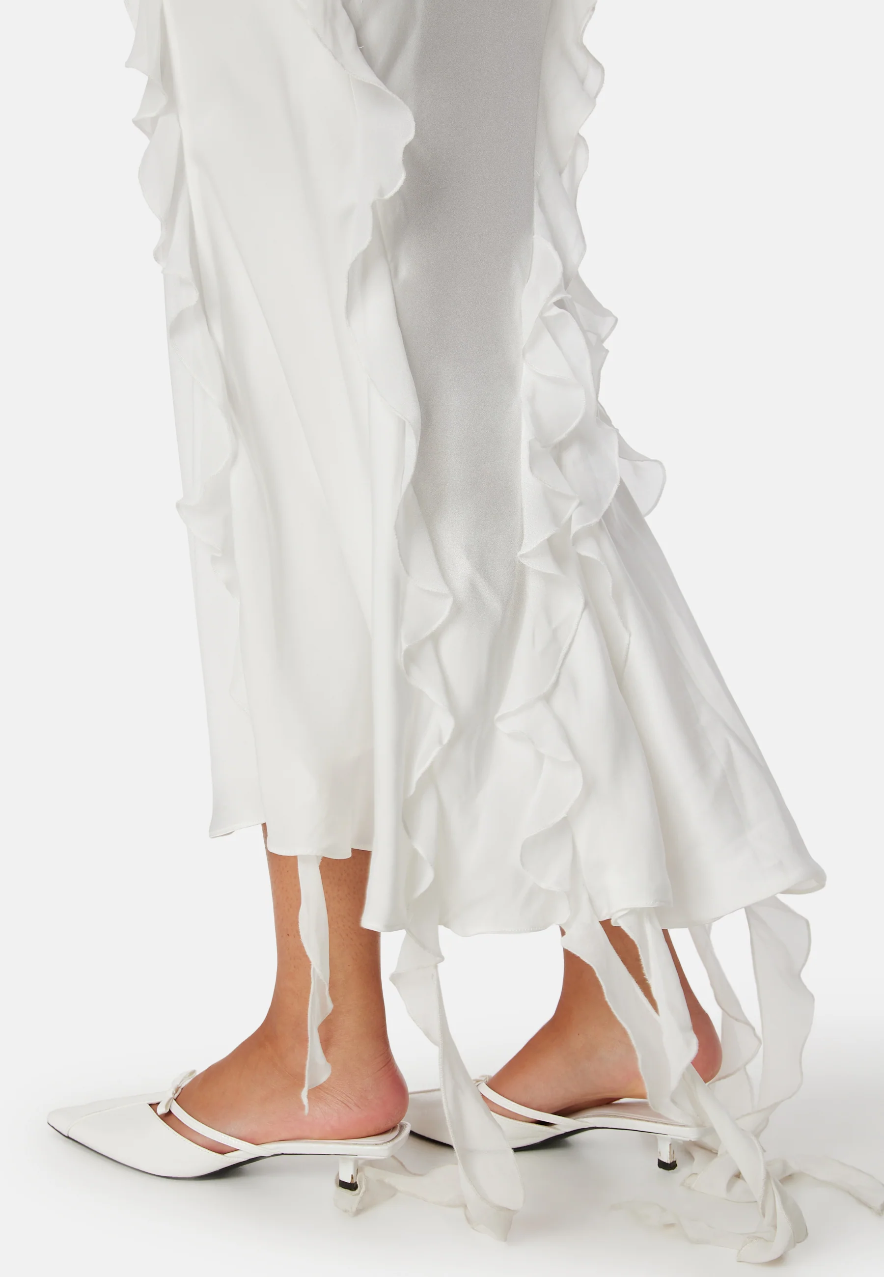 Marsella Ruffle Midi Dress - Image 4