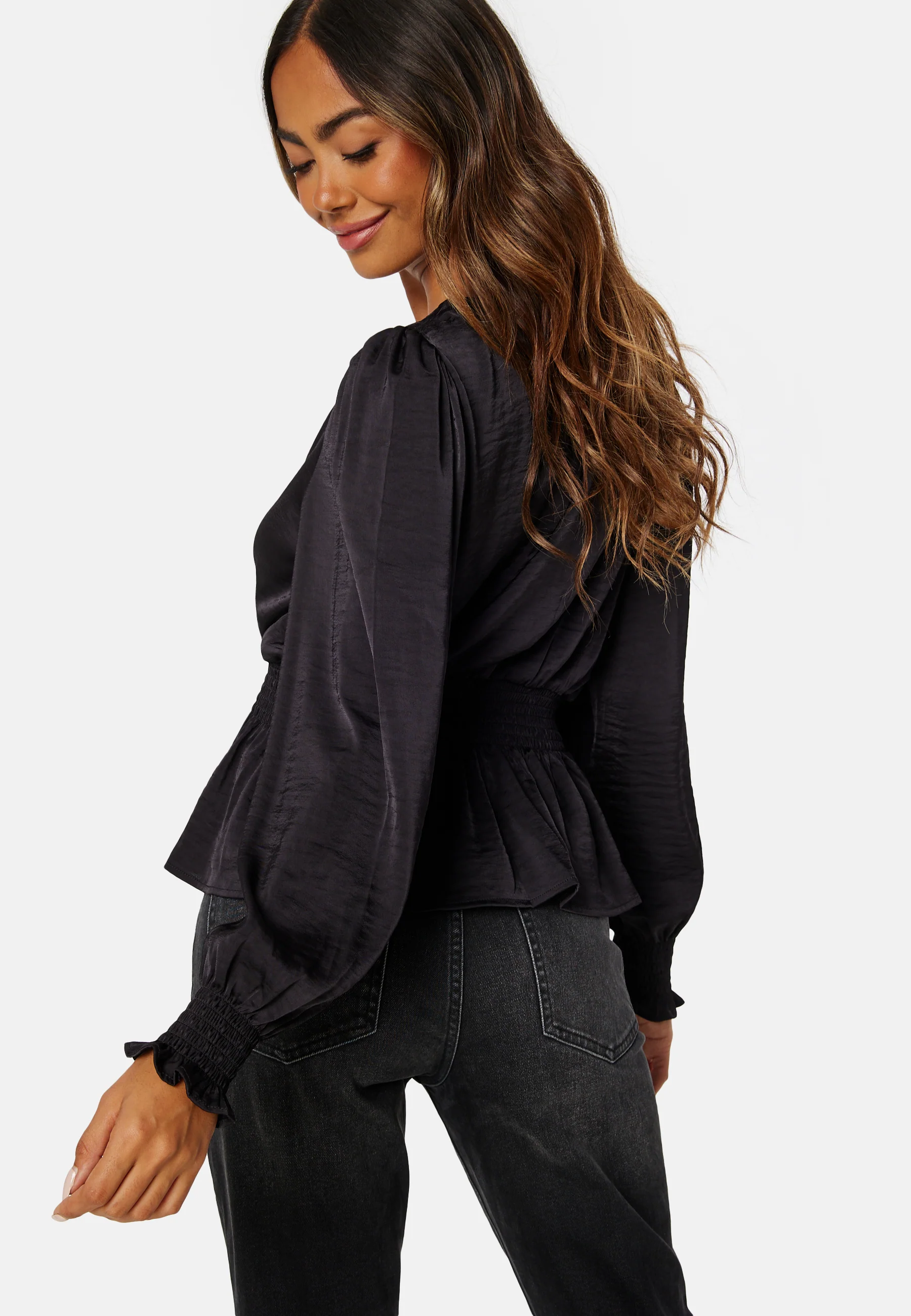 Mary L/S Smock Top - Image 2