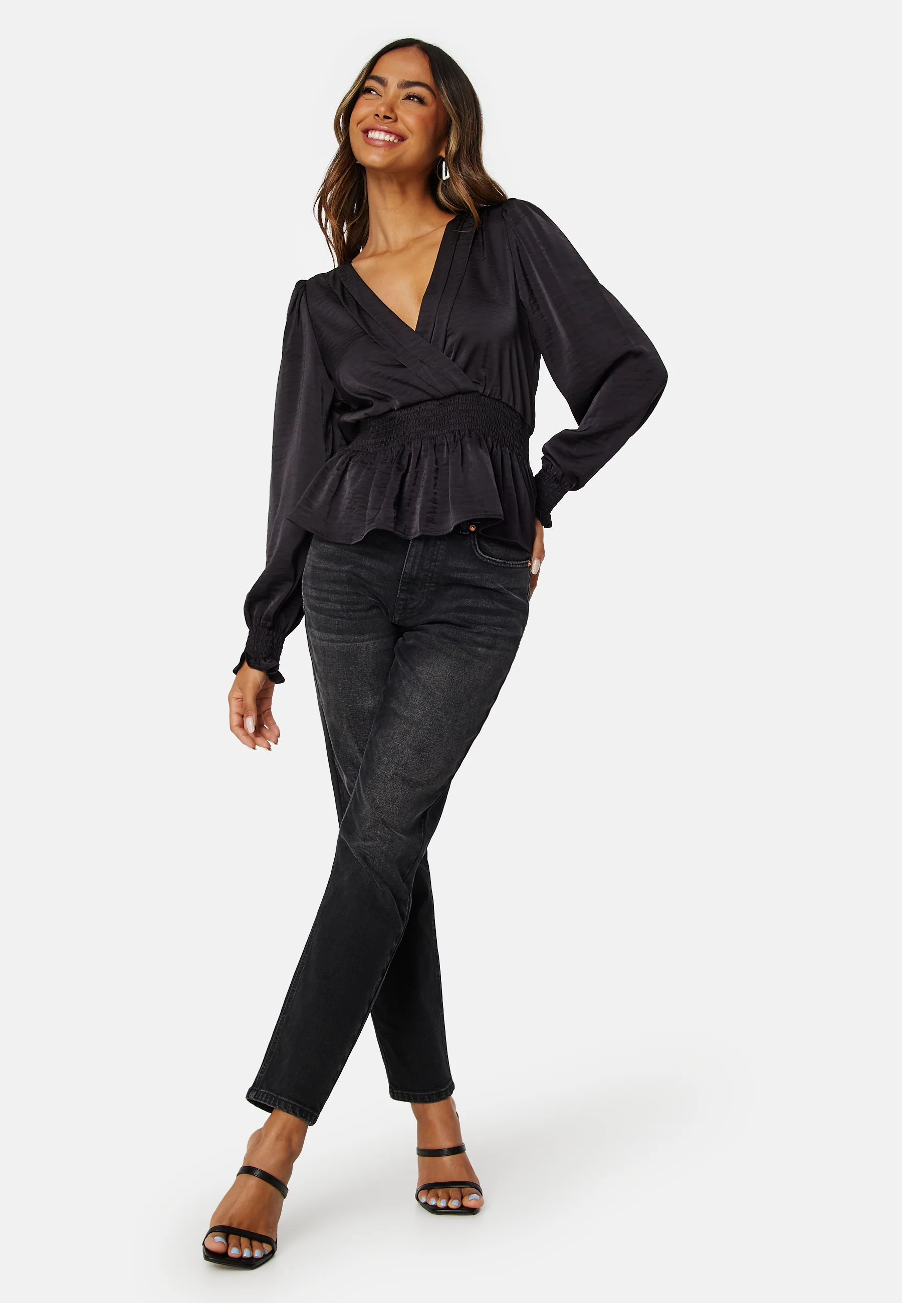 Mary L/S Smock Top - Image 3