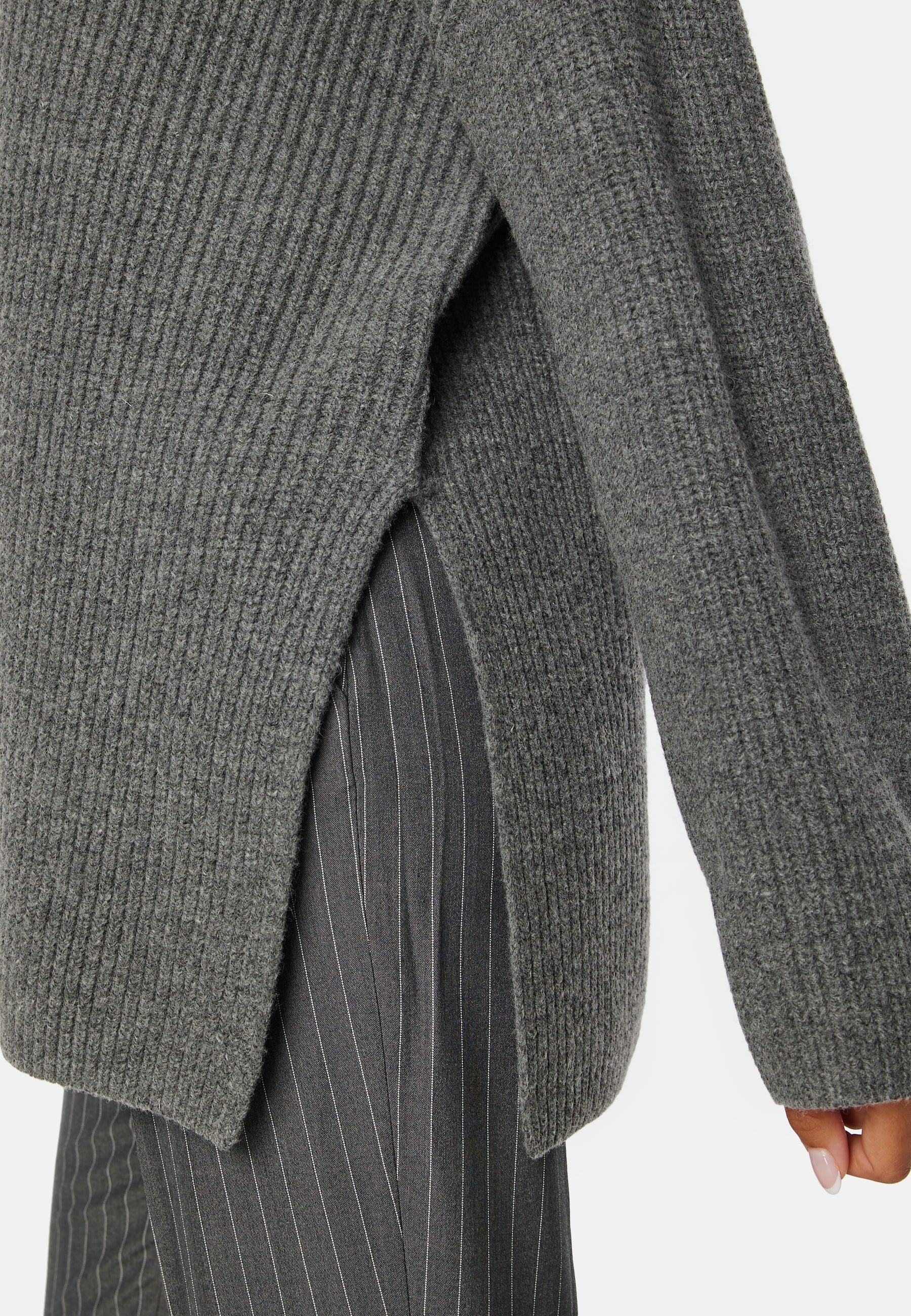 Mary LS Long Knit Roll Neck - Image 5