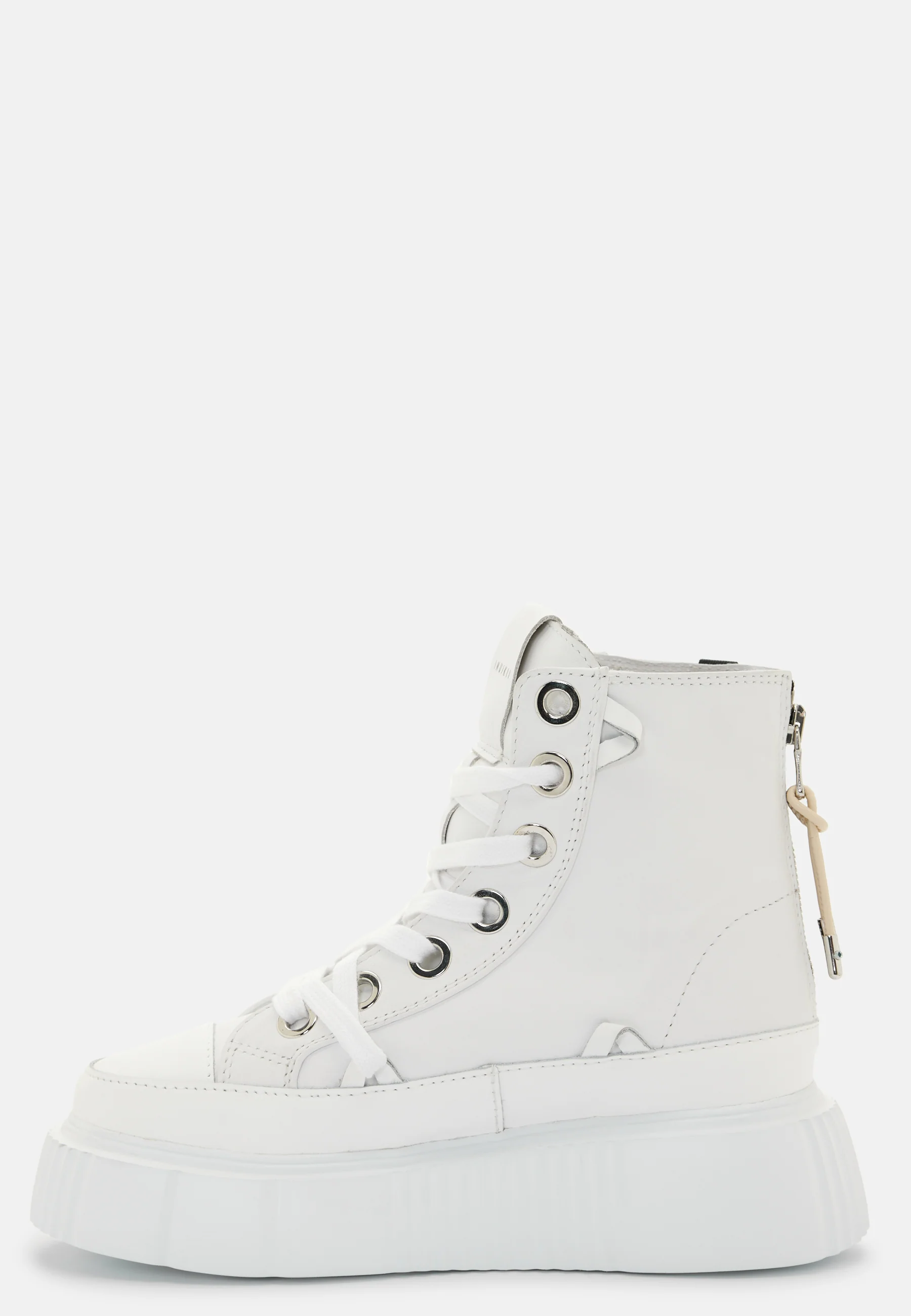 Matilda Leather High Sneaker - Image 3