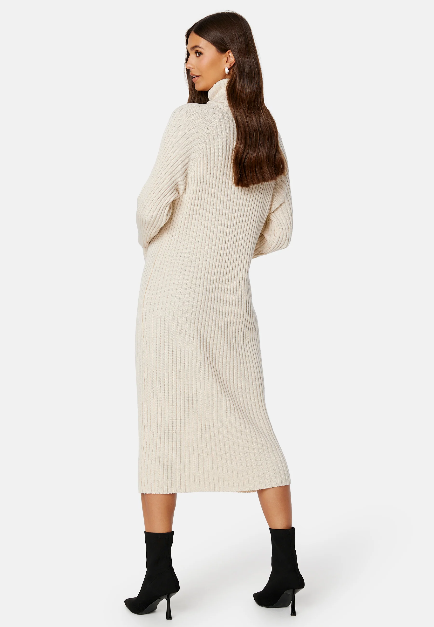 Mavi Knit Midi Rollneck Dress - Image 5