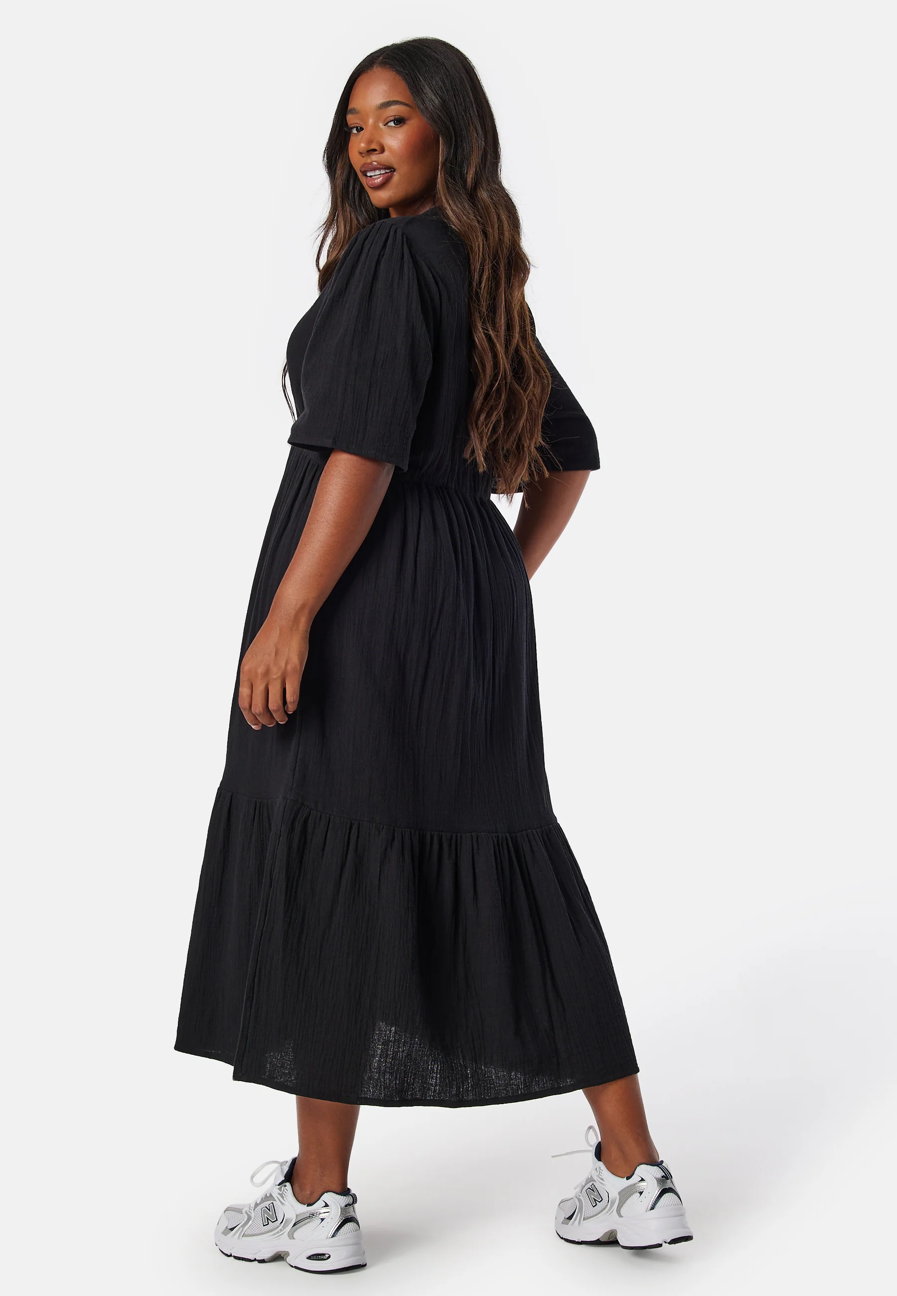 Maxi Cotton Gauze Dress - Image 6