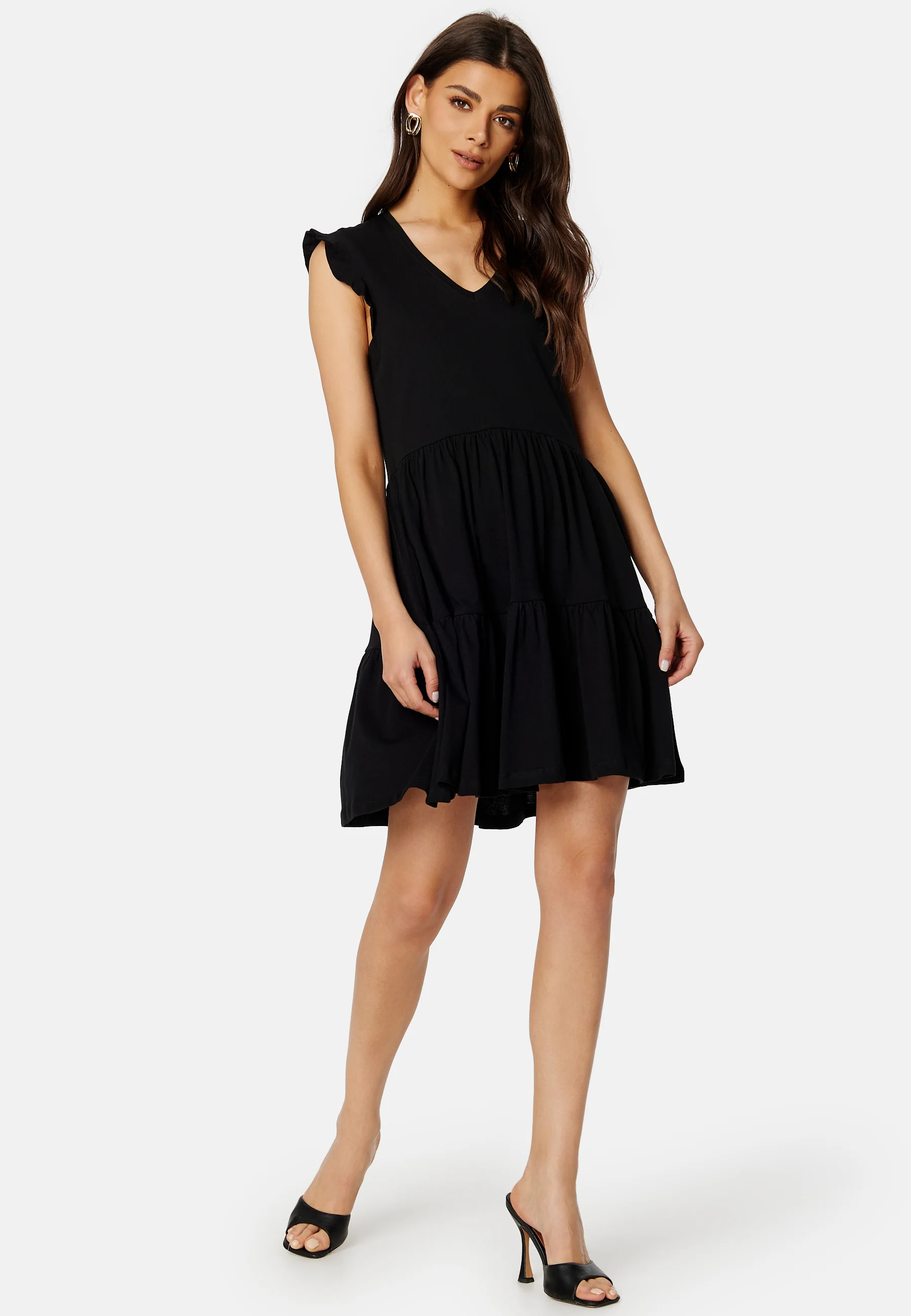 May Cap Sleeves Dress - Image 2