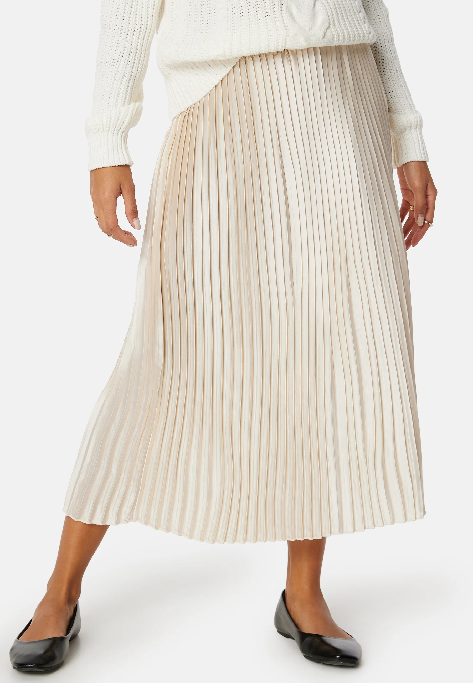 Megga Christas High Waist Pleat Skirt