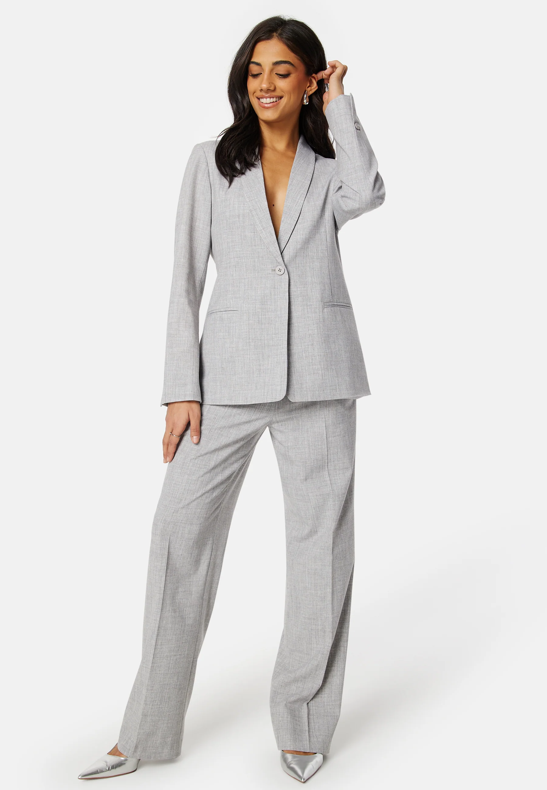 Melange L/S Blazer