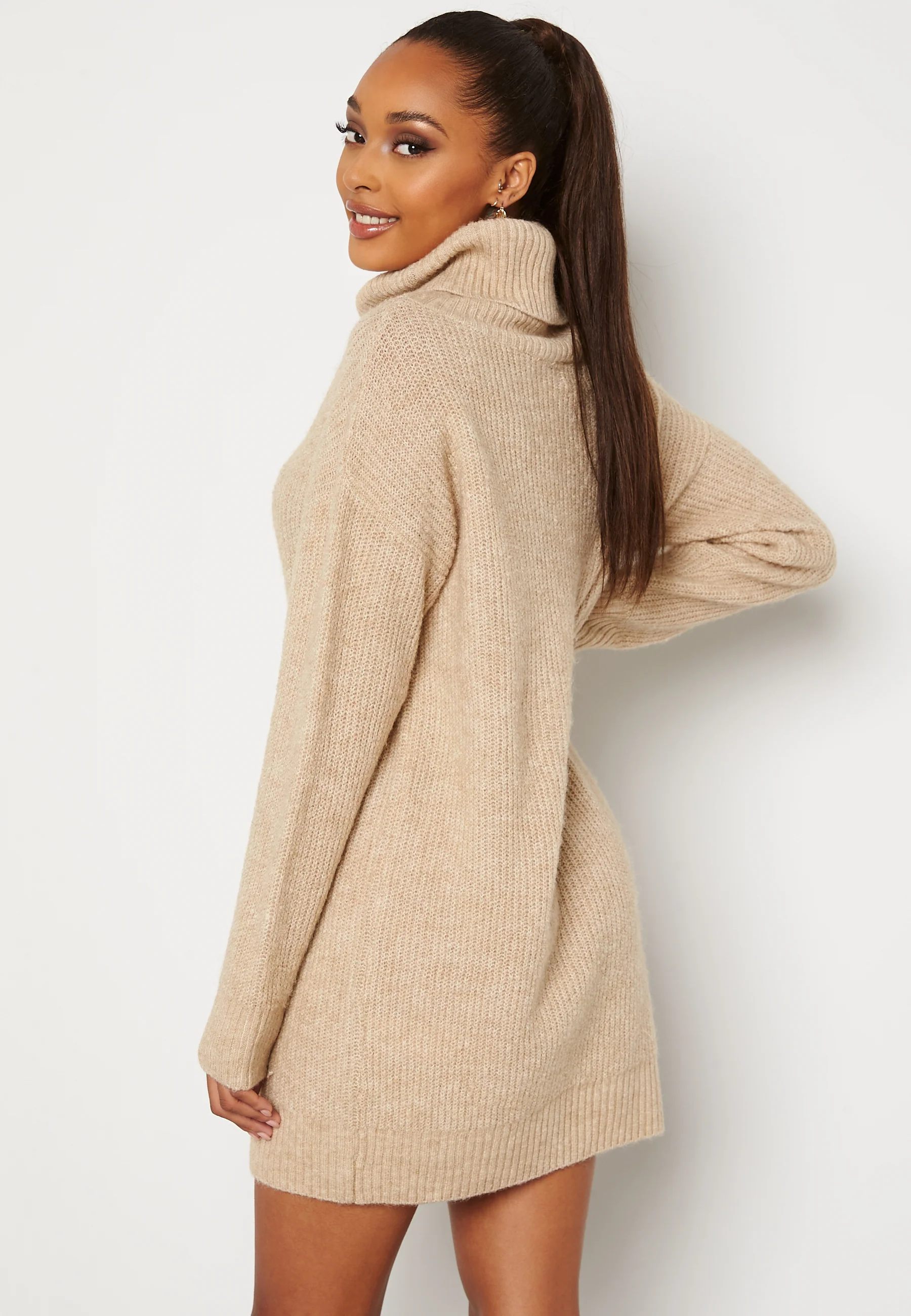 Melissi knitted sweater dress - Image 3