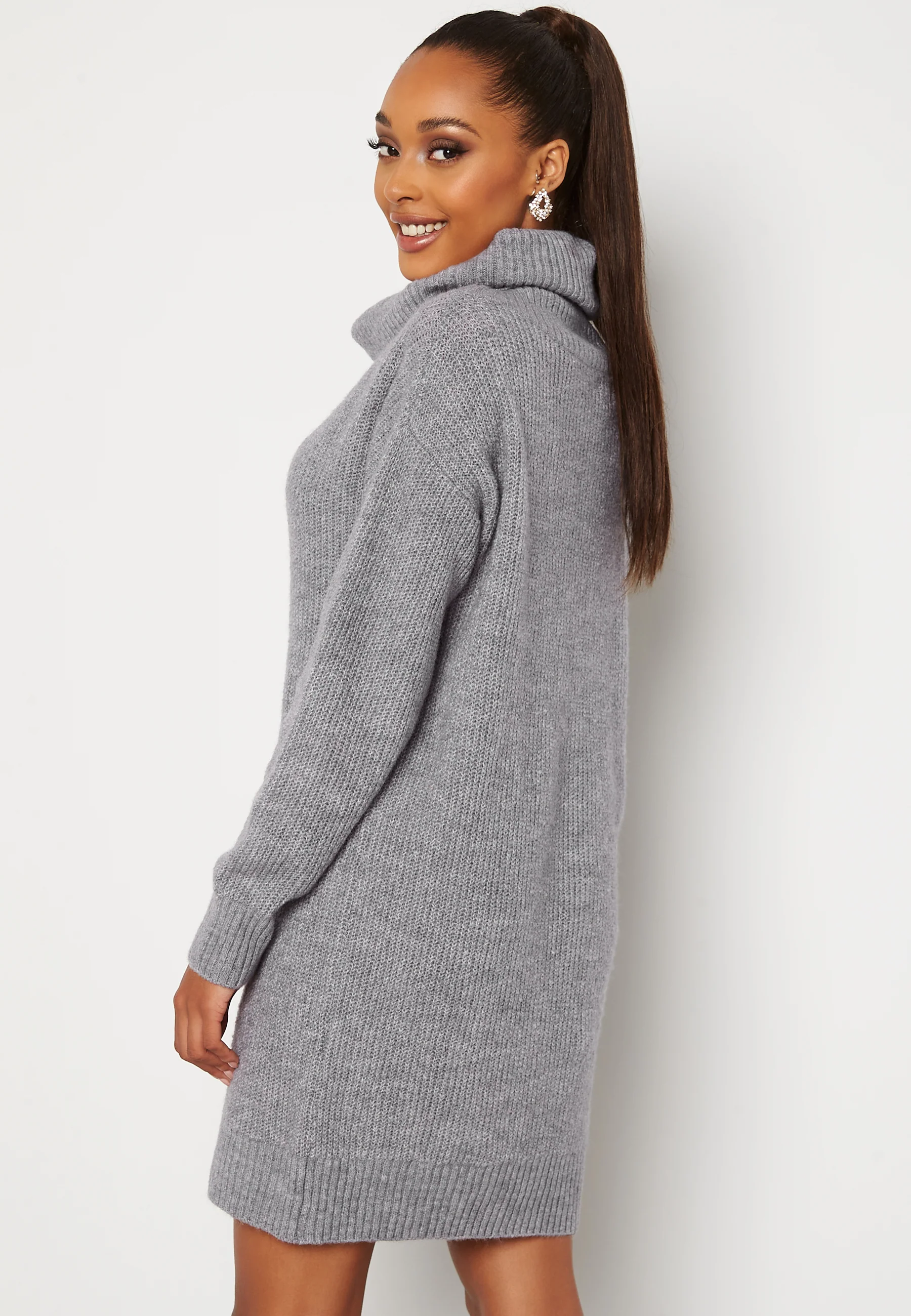 Melissi knitted sweater dress - Image 3
