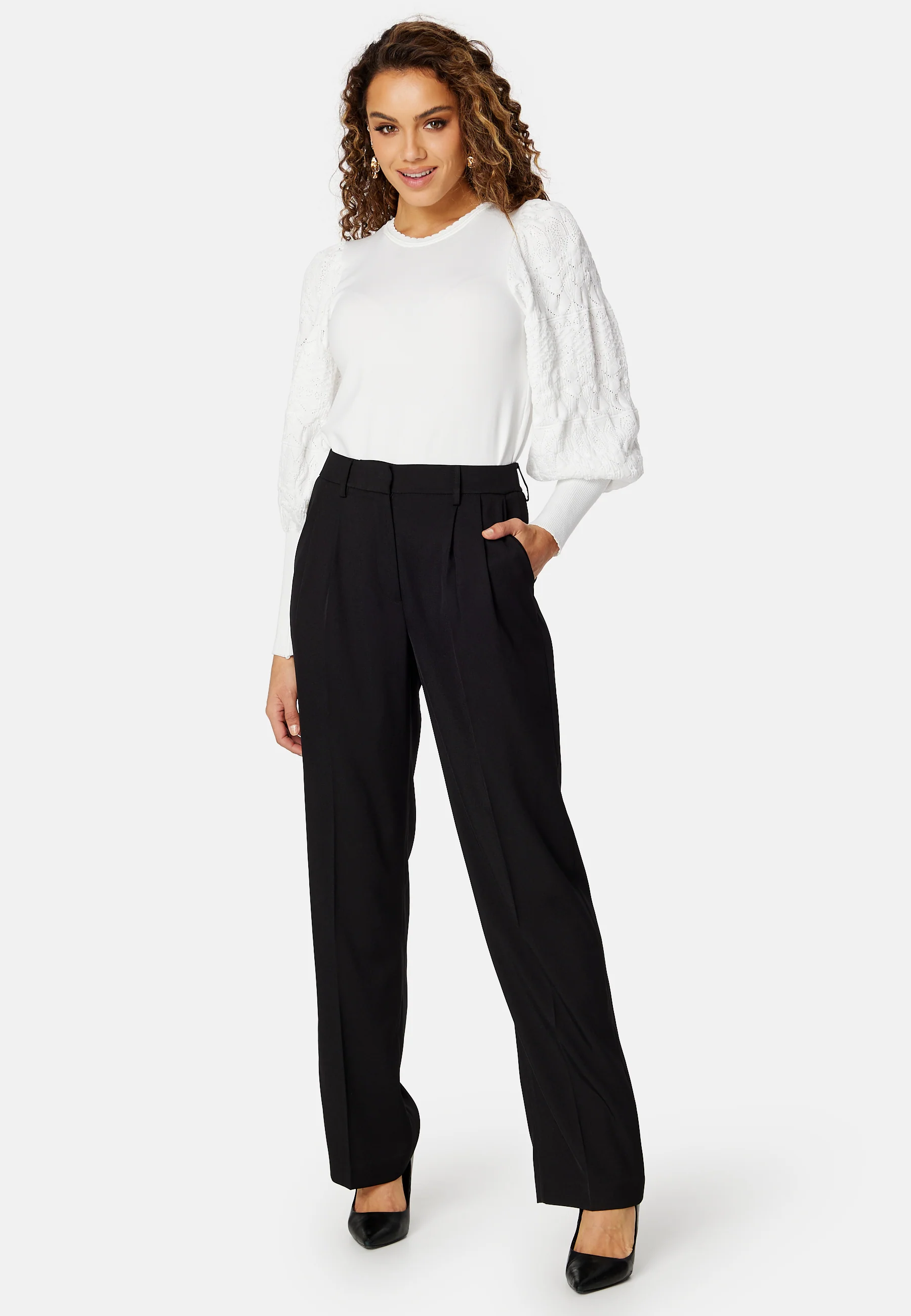 Melita L/S O-Neck Pullover Knit - Image 2