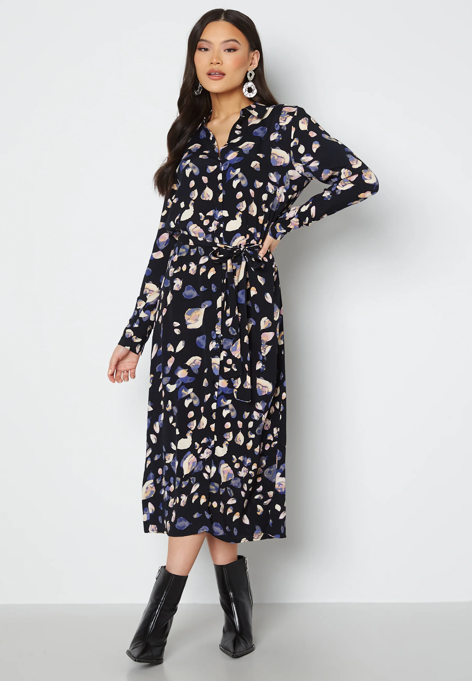 Memis Midi Shirt Dress - Image 4