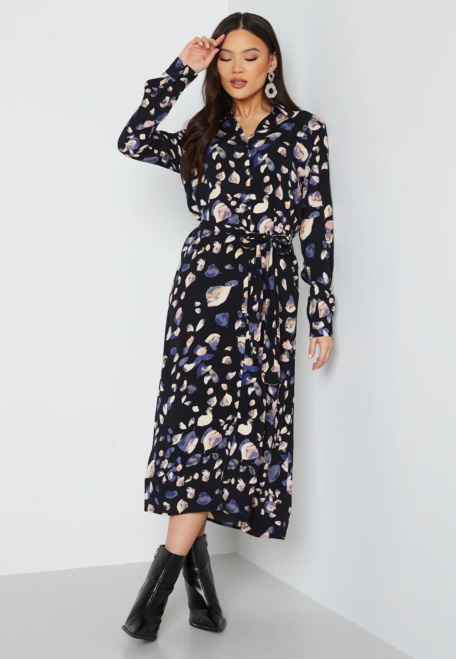 Memis Midi Shirt Dress - Image 7