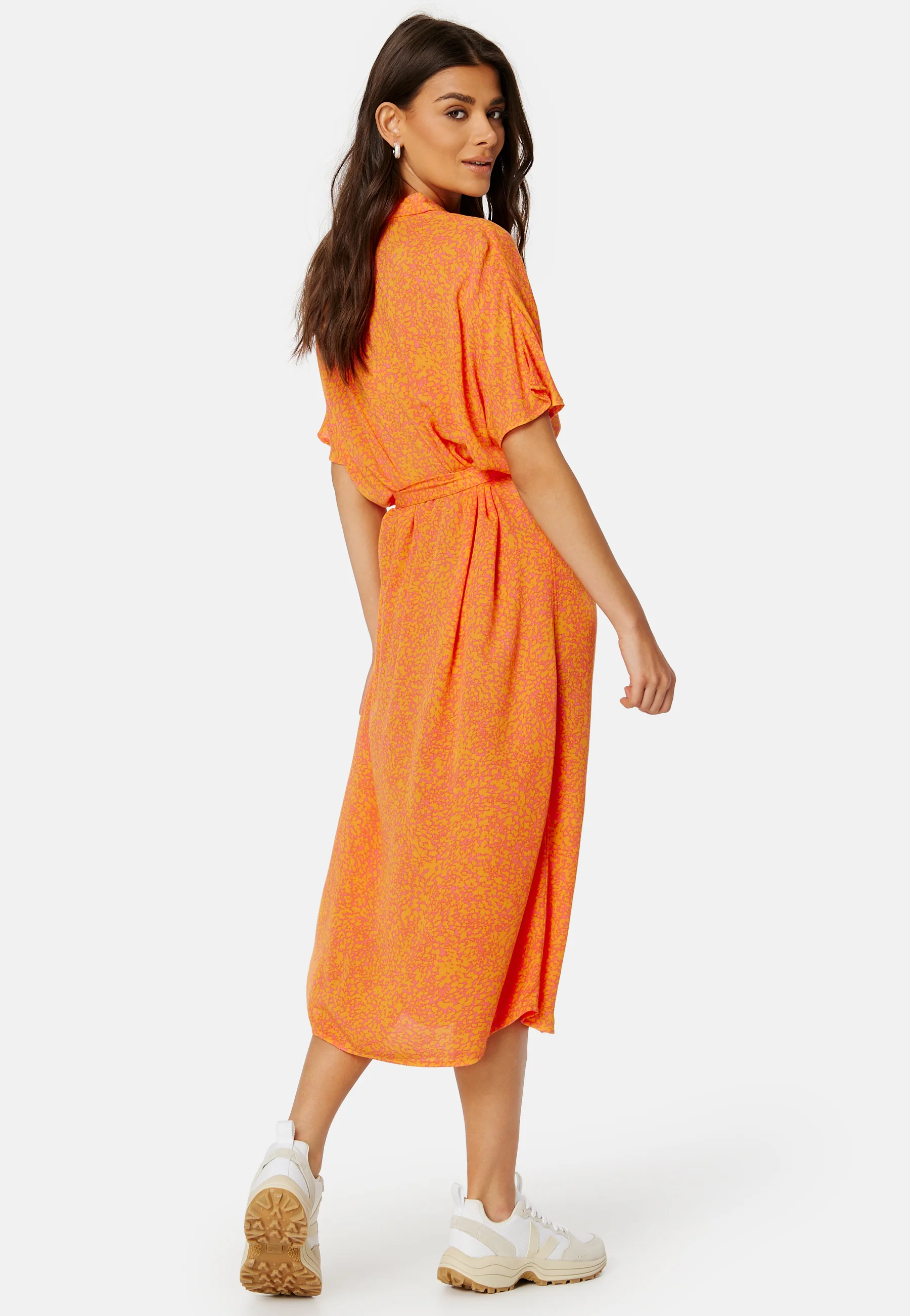 Menny SS Calf Shirt Dress - Image 2