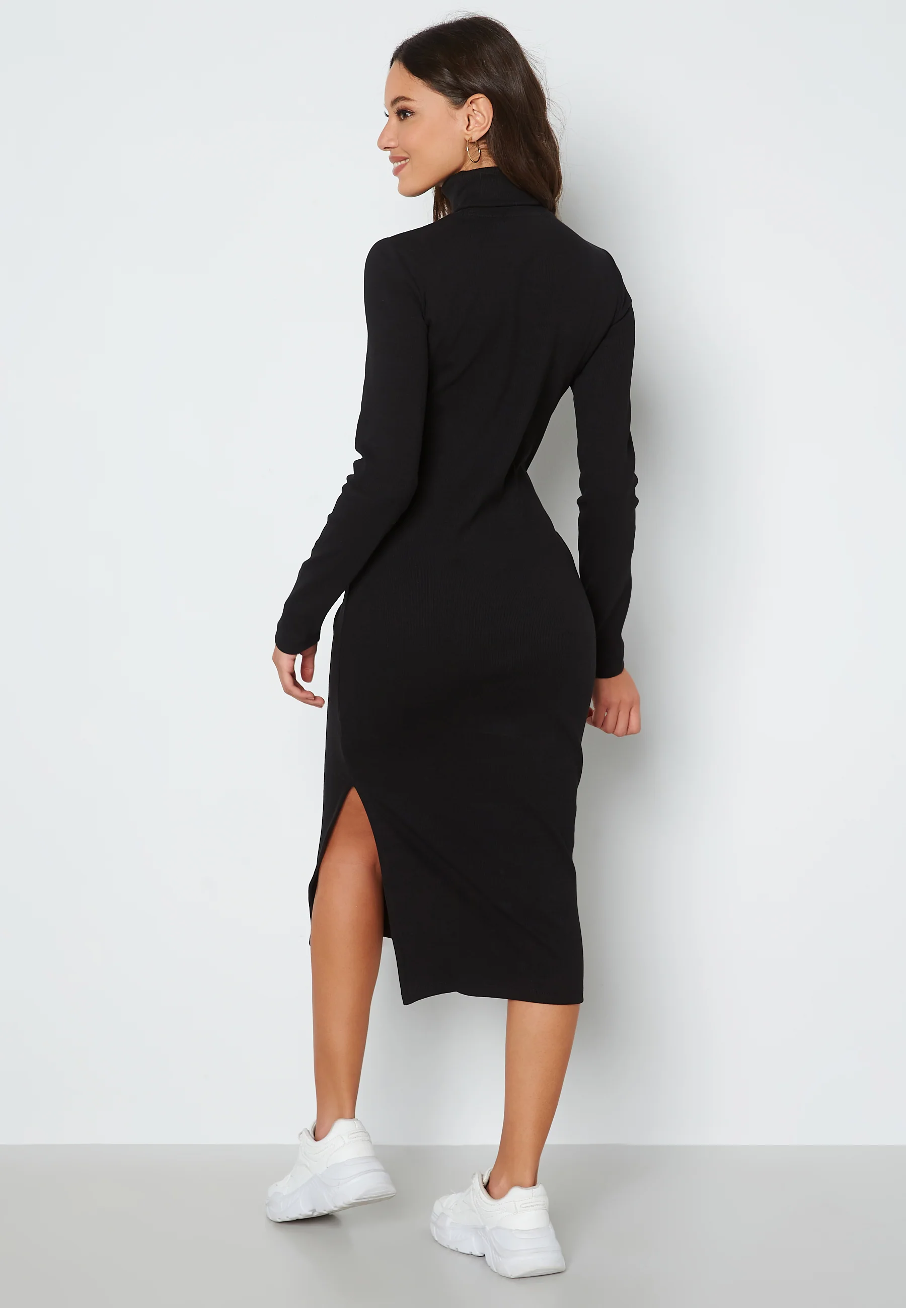 Micro Branding Roll Neck Dress - Image 2
