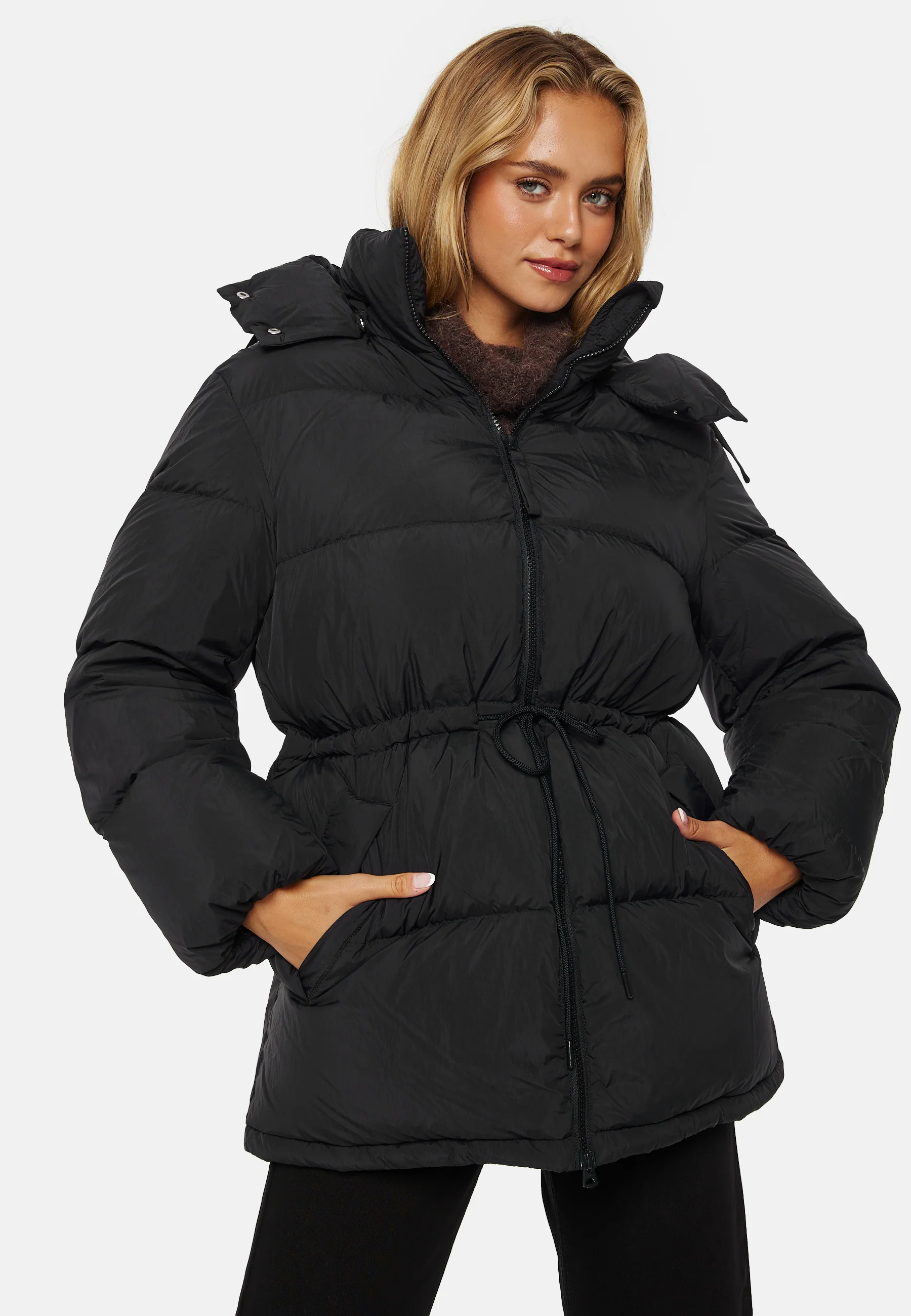 Mid Length Down Jacket - Image 4