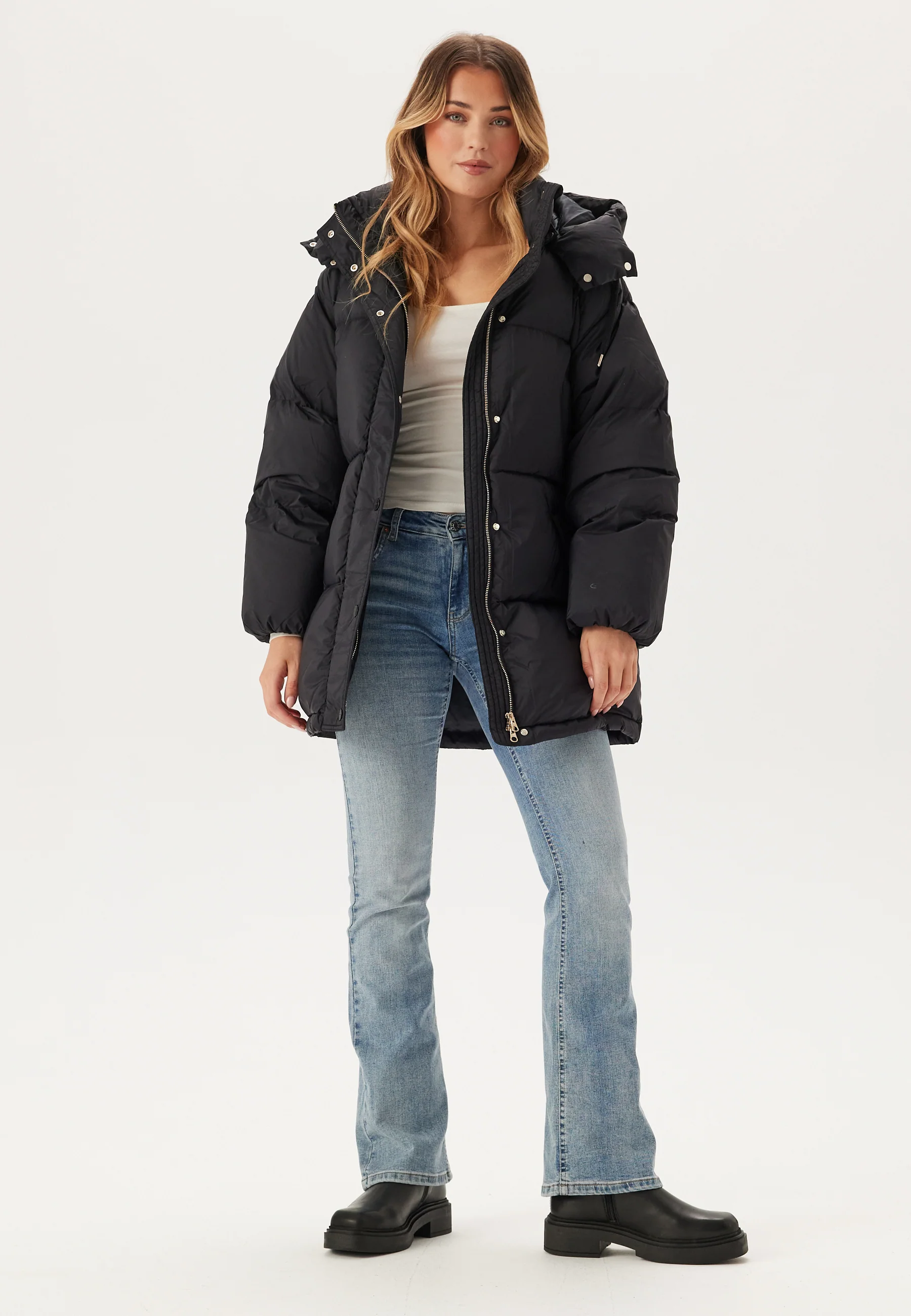 Mid Length Down Jacket - Image 3