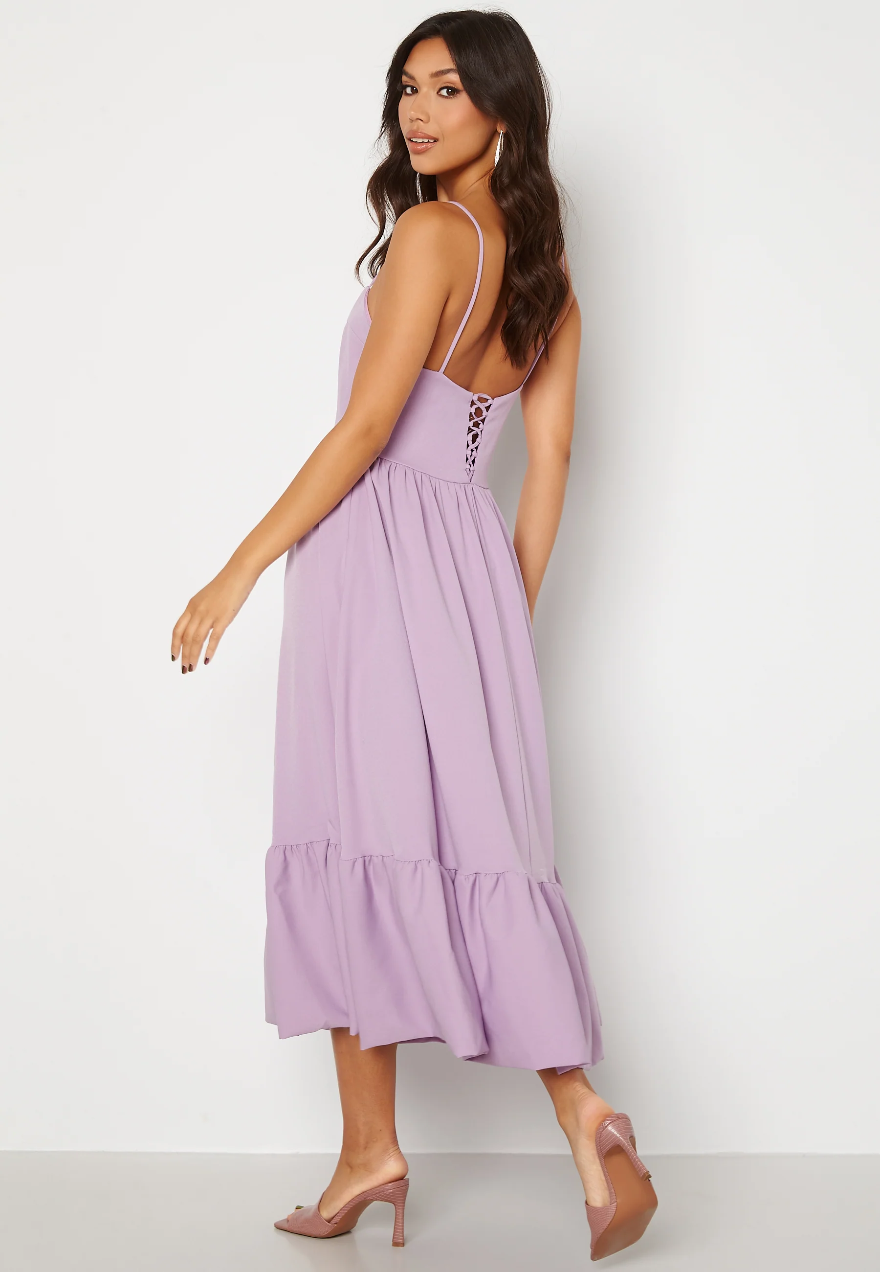 Midi Flounce Dress - Image 2