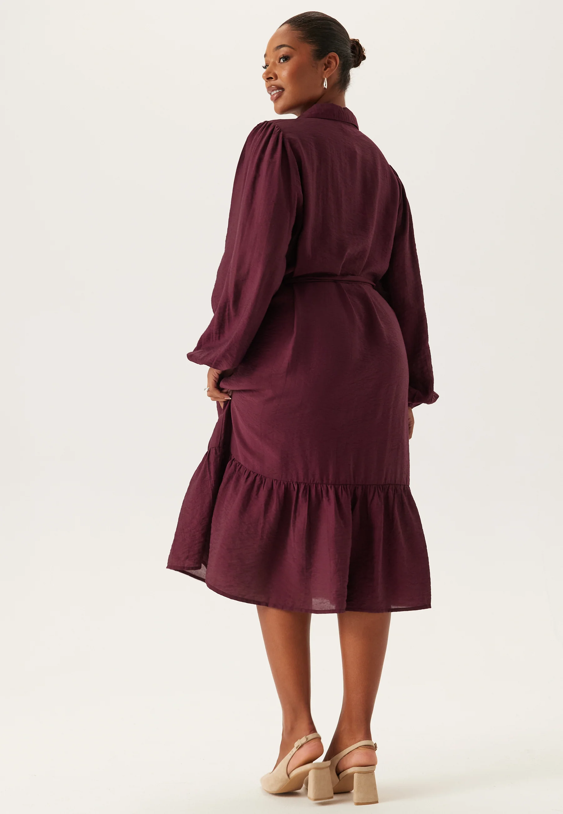 Midi Shirt Dress - Image 6
