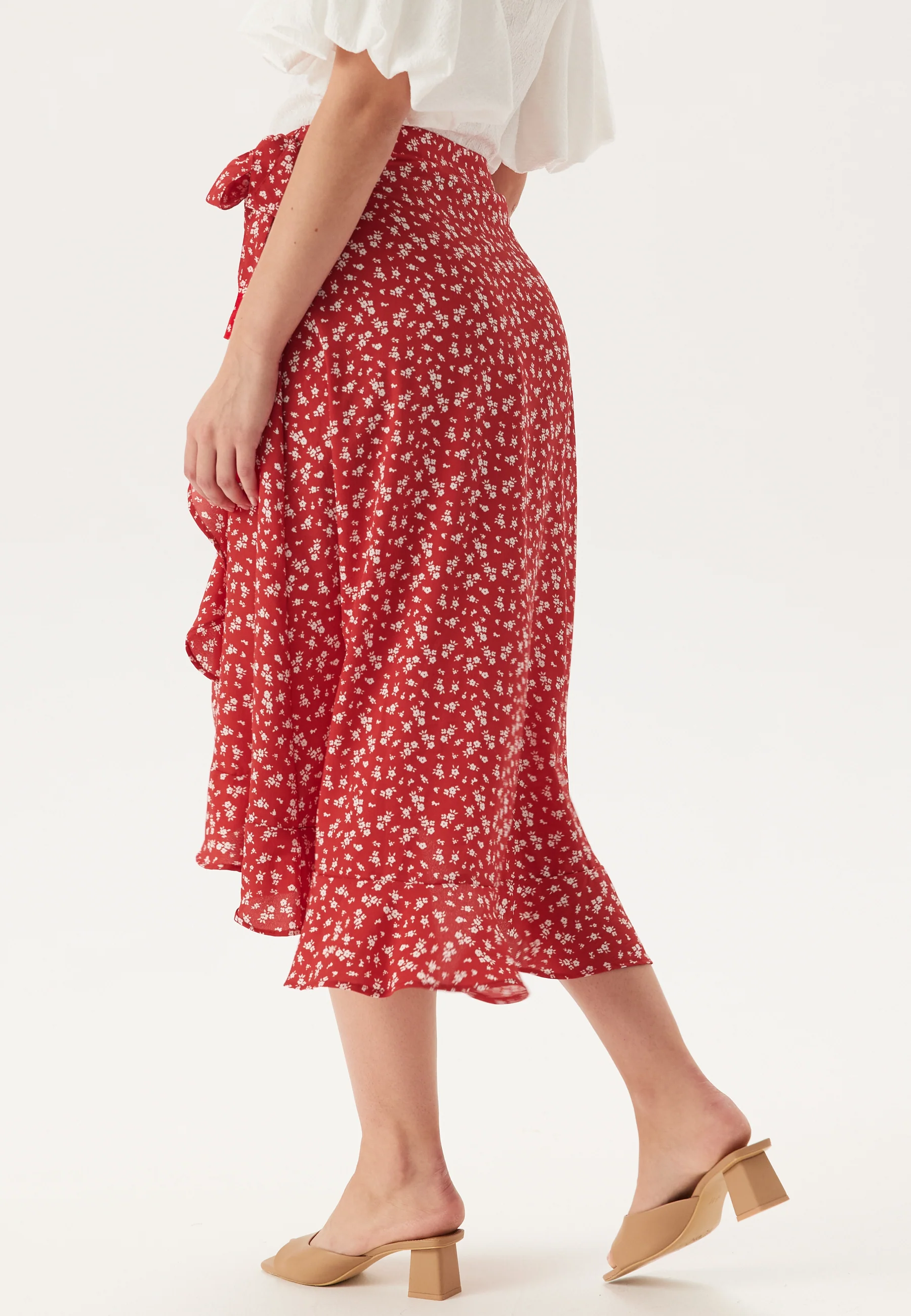 Midi Wrap Skirt - Image 3