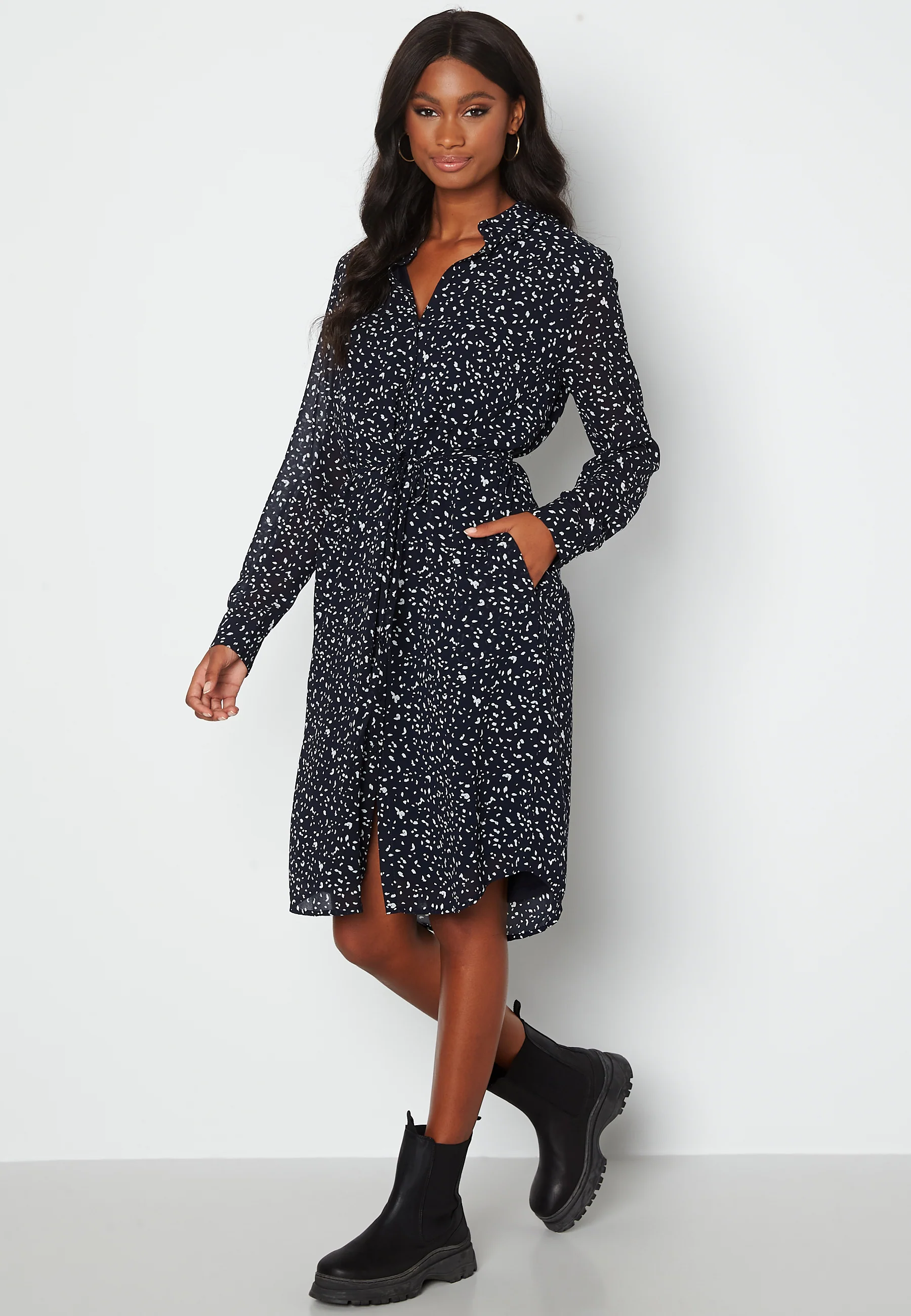Mila bay shirt dress