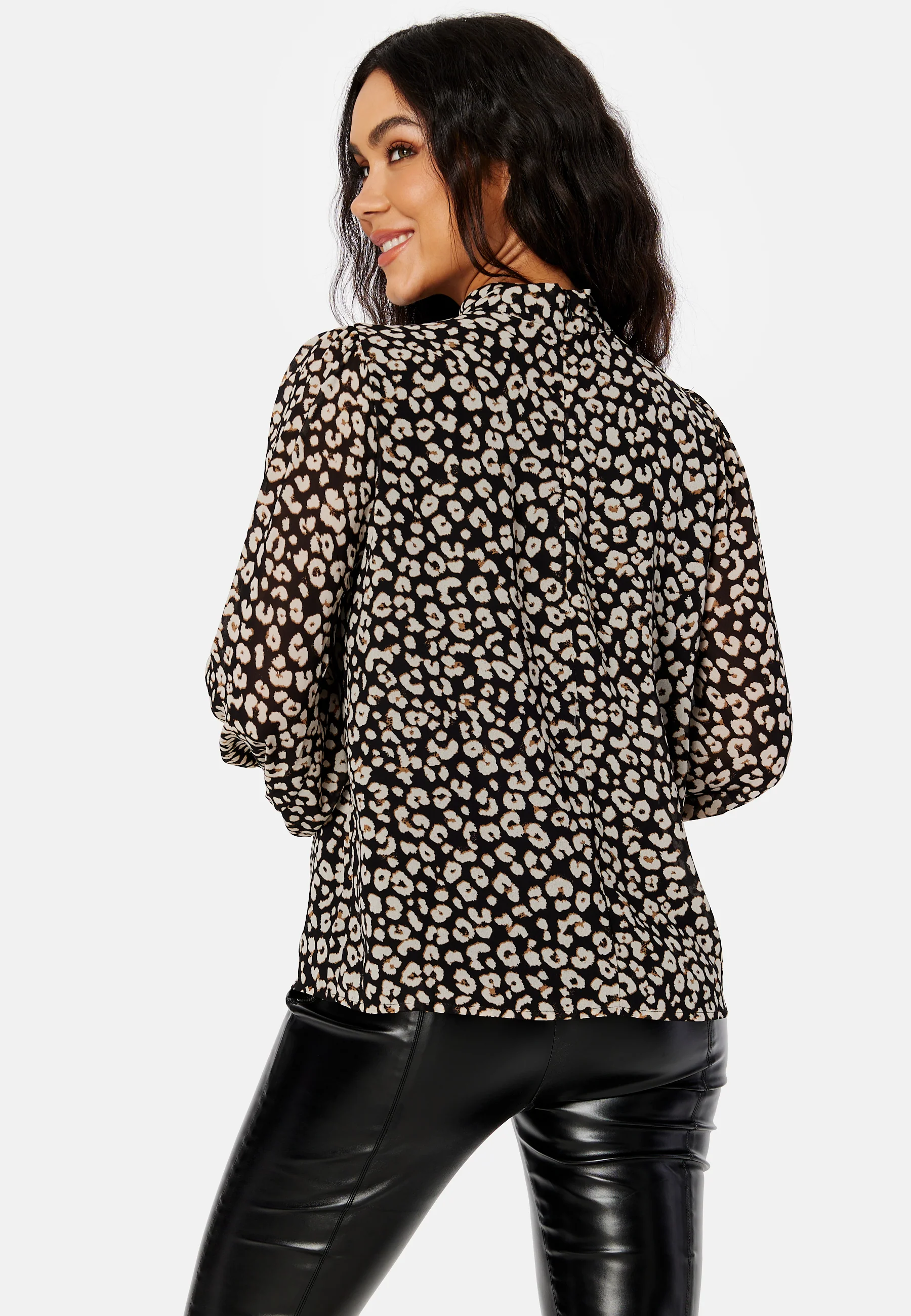 Mila L/S High Neck Top - Image 3