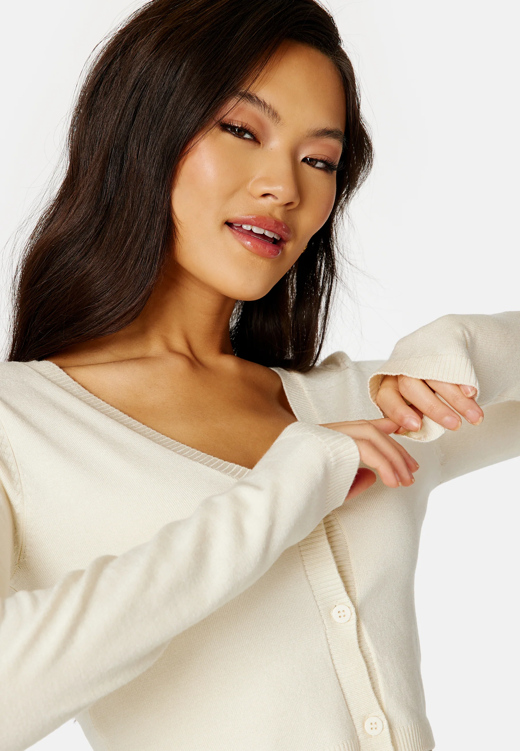 Milena long sleeve cardigan - Image 4