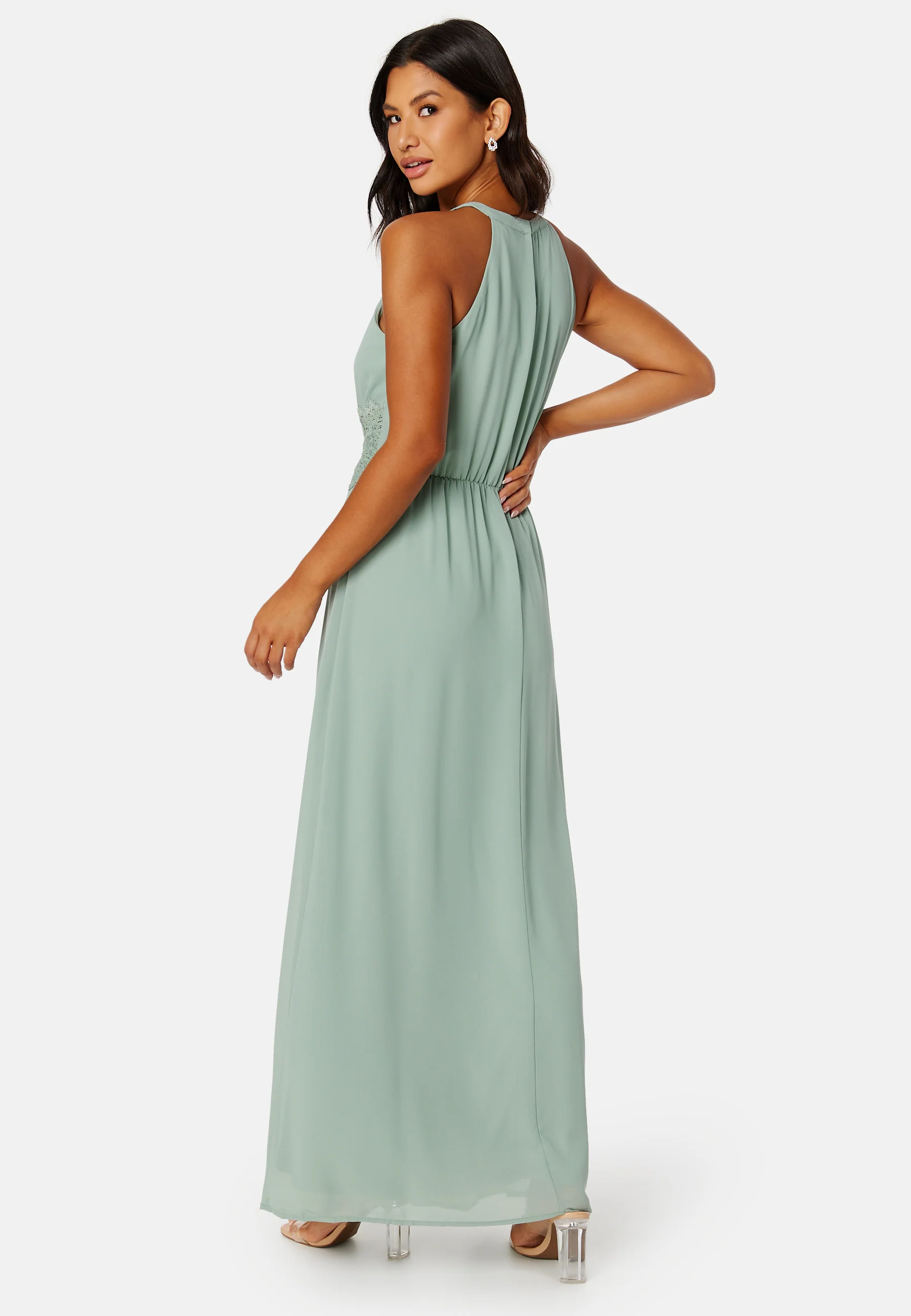 Milina Halterneck Maxi Dress - Image 2