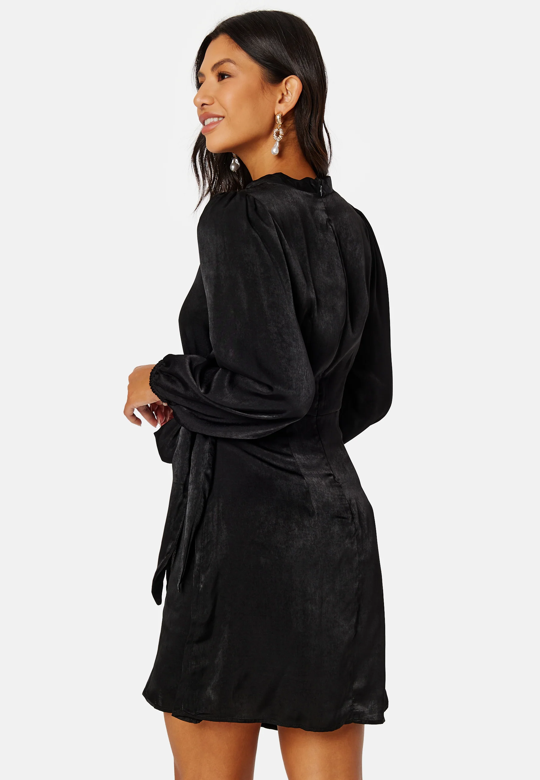 Mille L/S Wrap Dress - Image 3