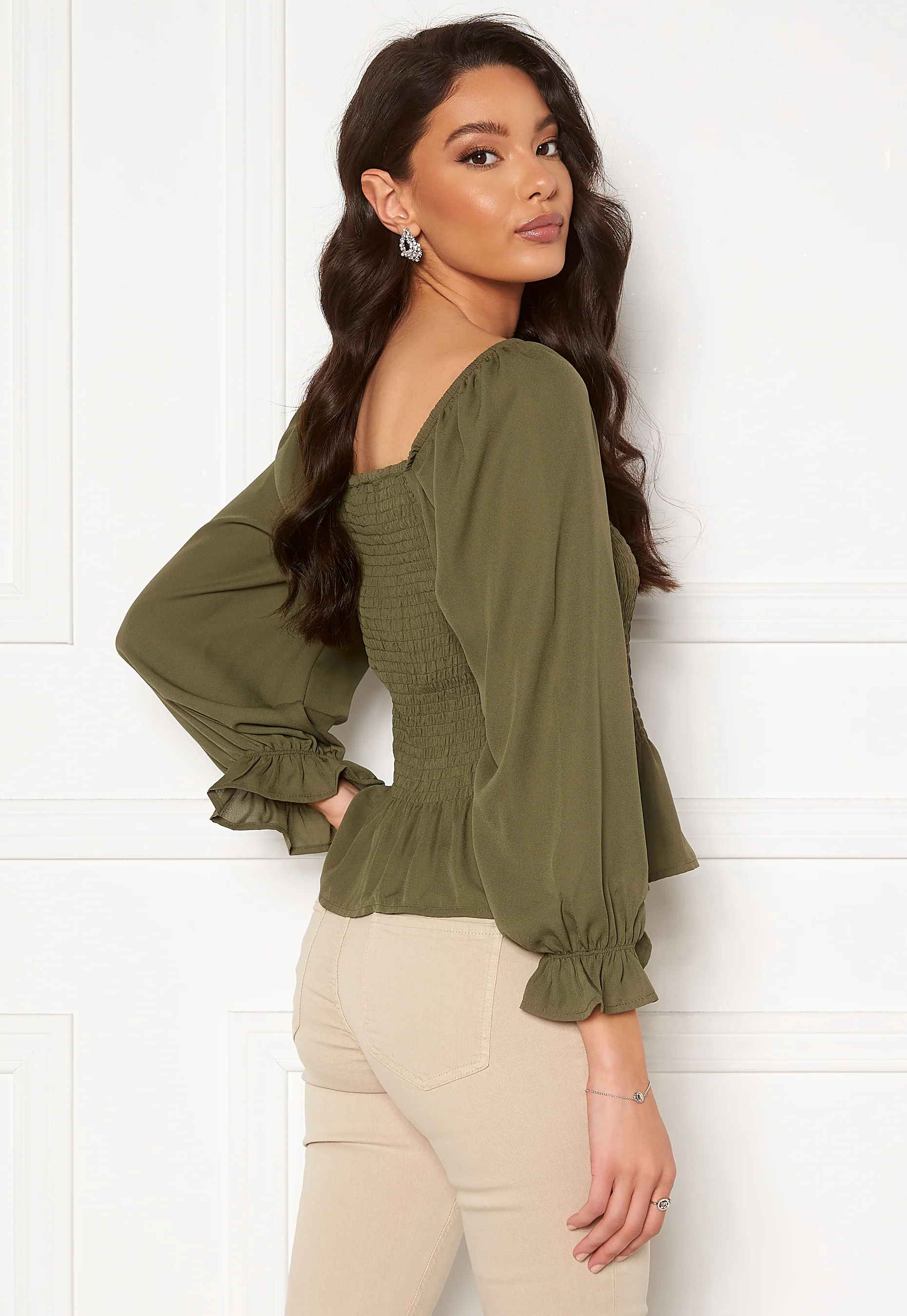 Mina 3/4 Smock Top - Image 2