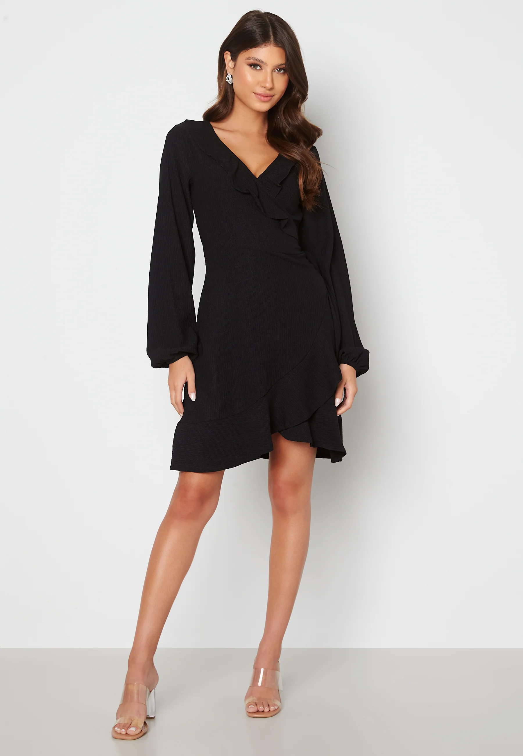 Miriam flounce wrap dress - Image 2