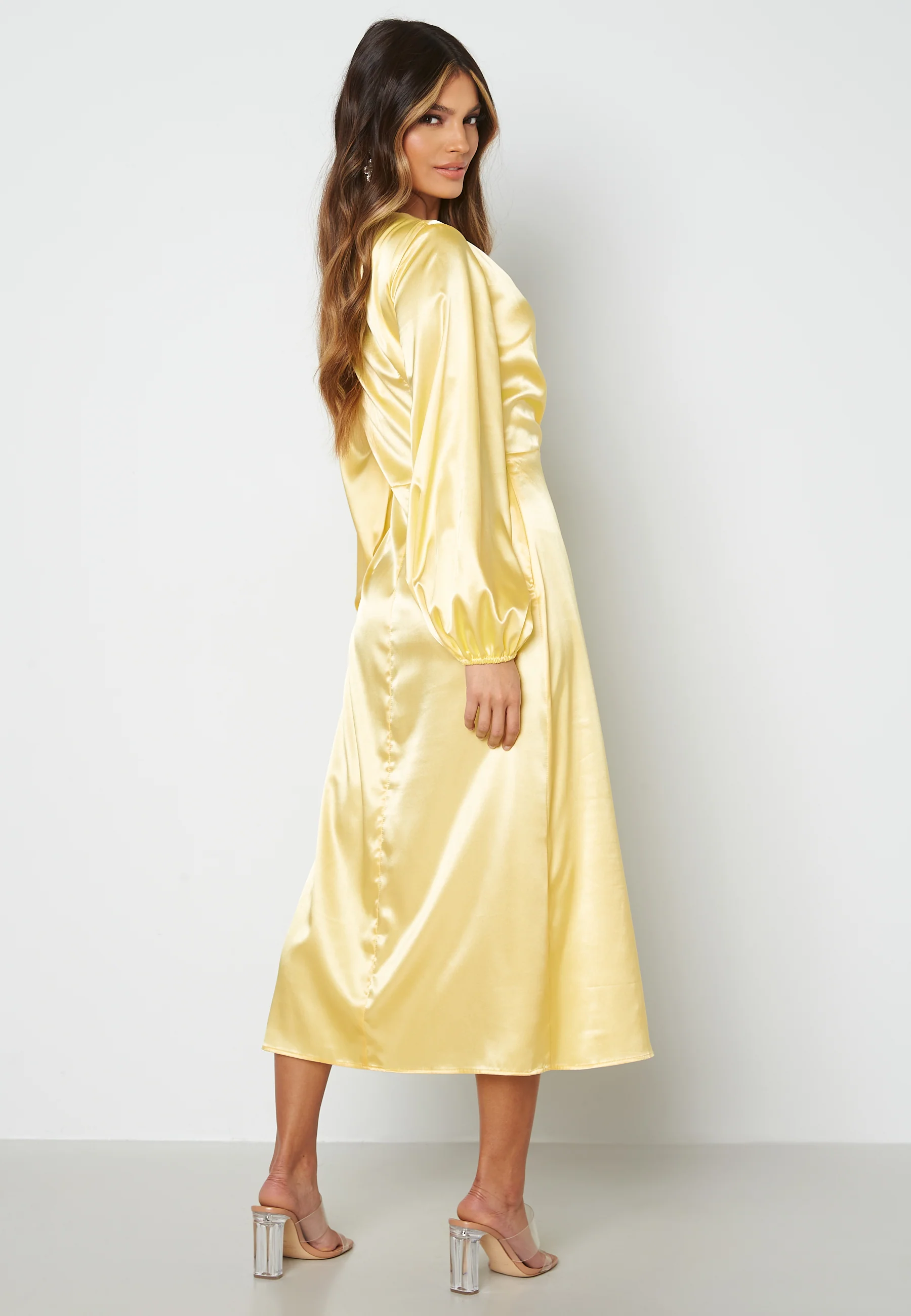 Misha Satin Dress - Image 2