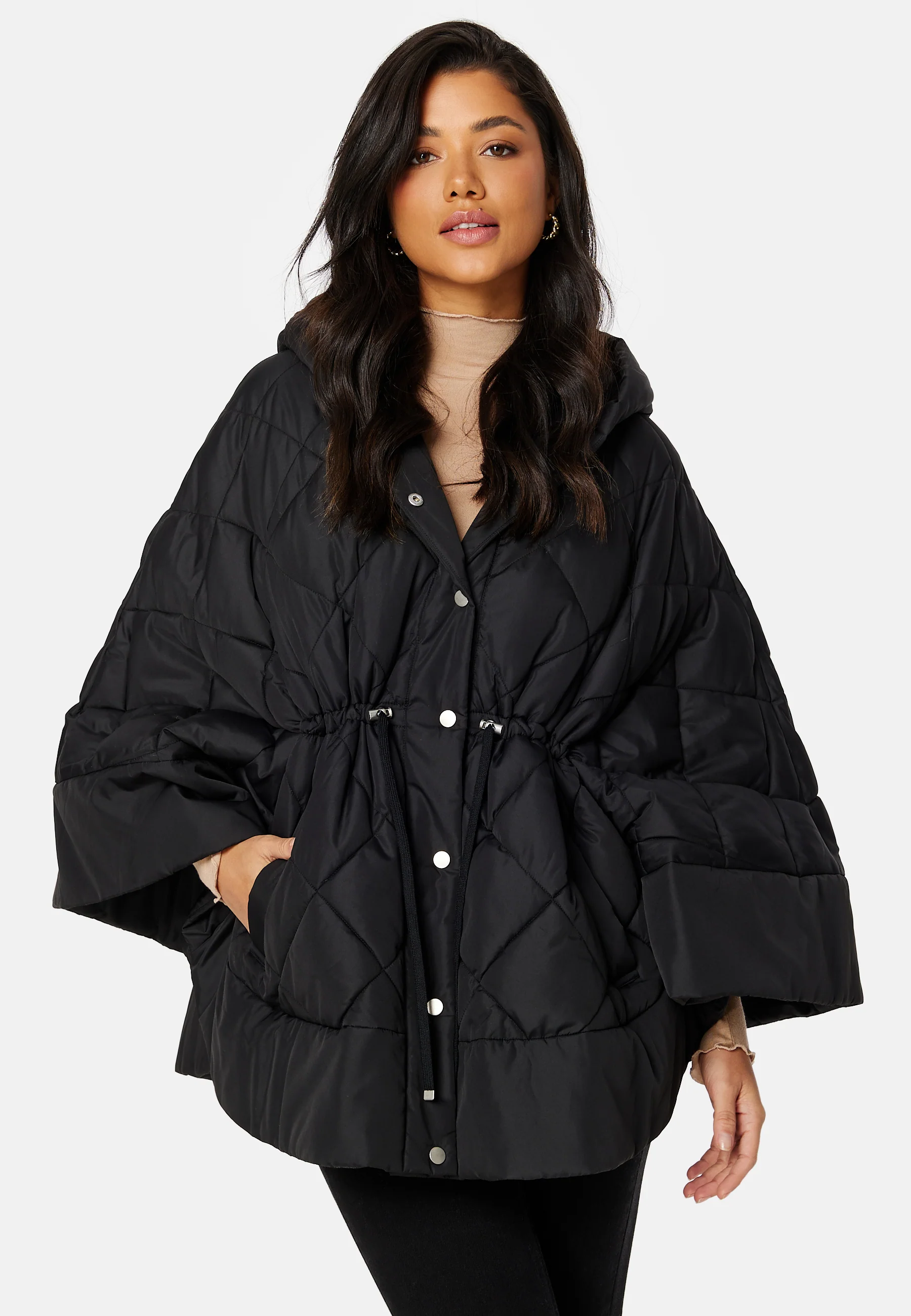 Monique Quilted Cape - Image 4