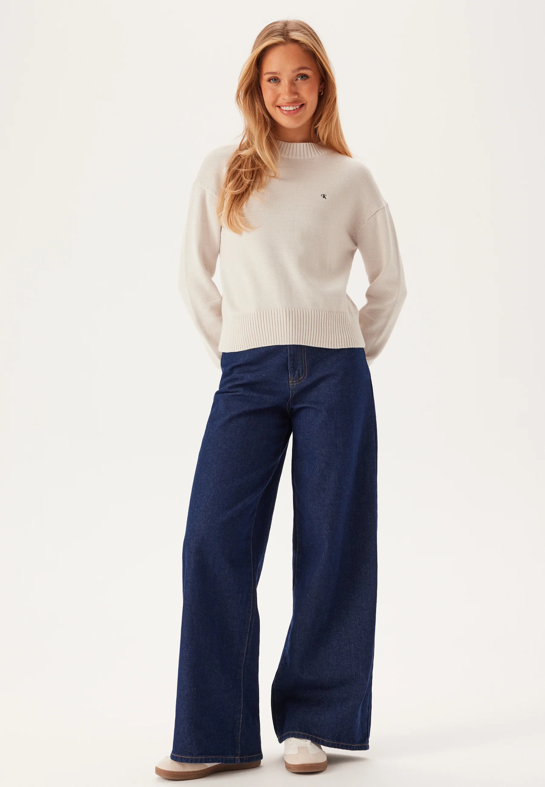 Monogram Embro Crewneck Sweater - Image 3