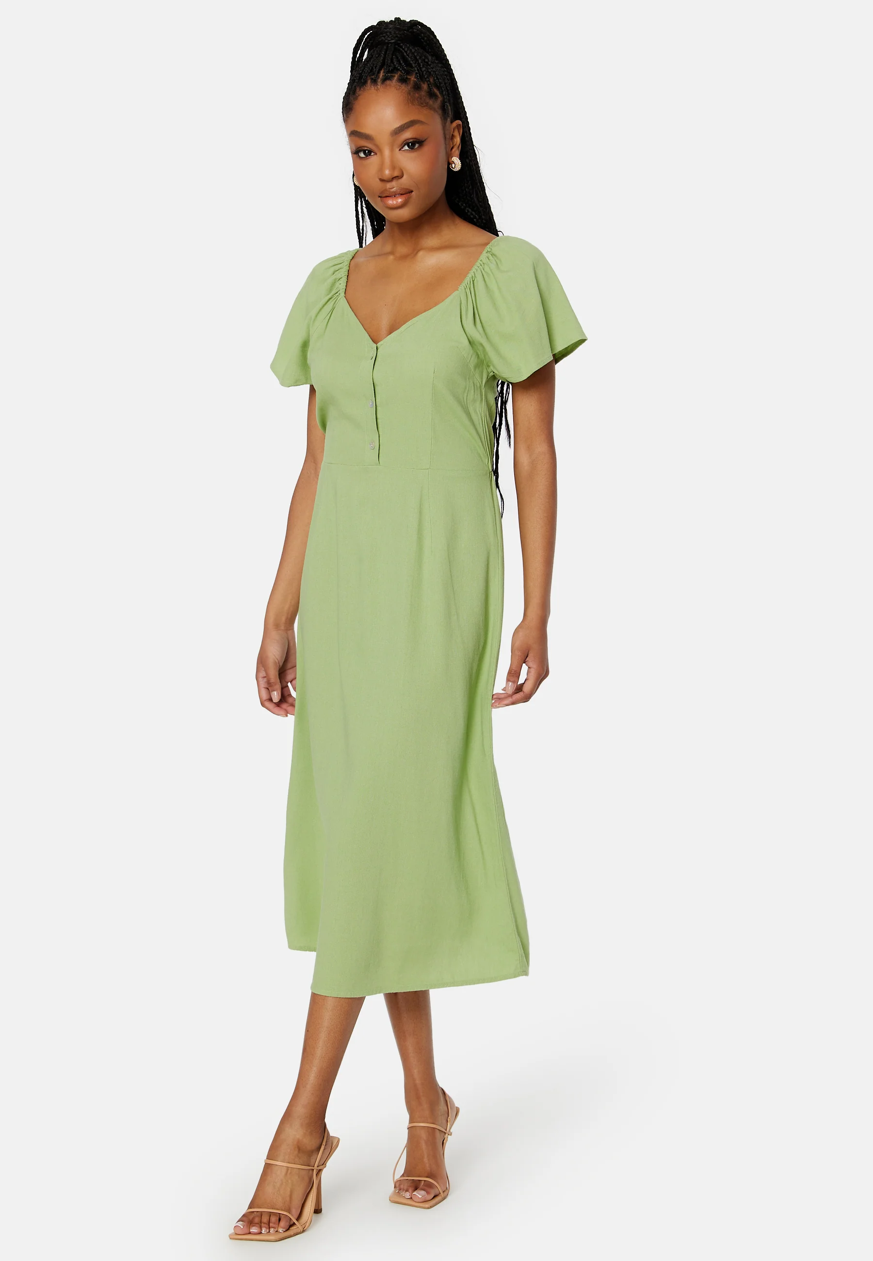 Mymilo SS Calf Dress - Image 2