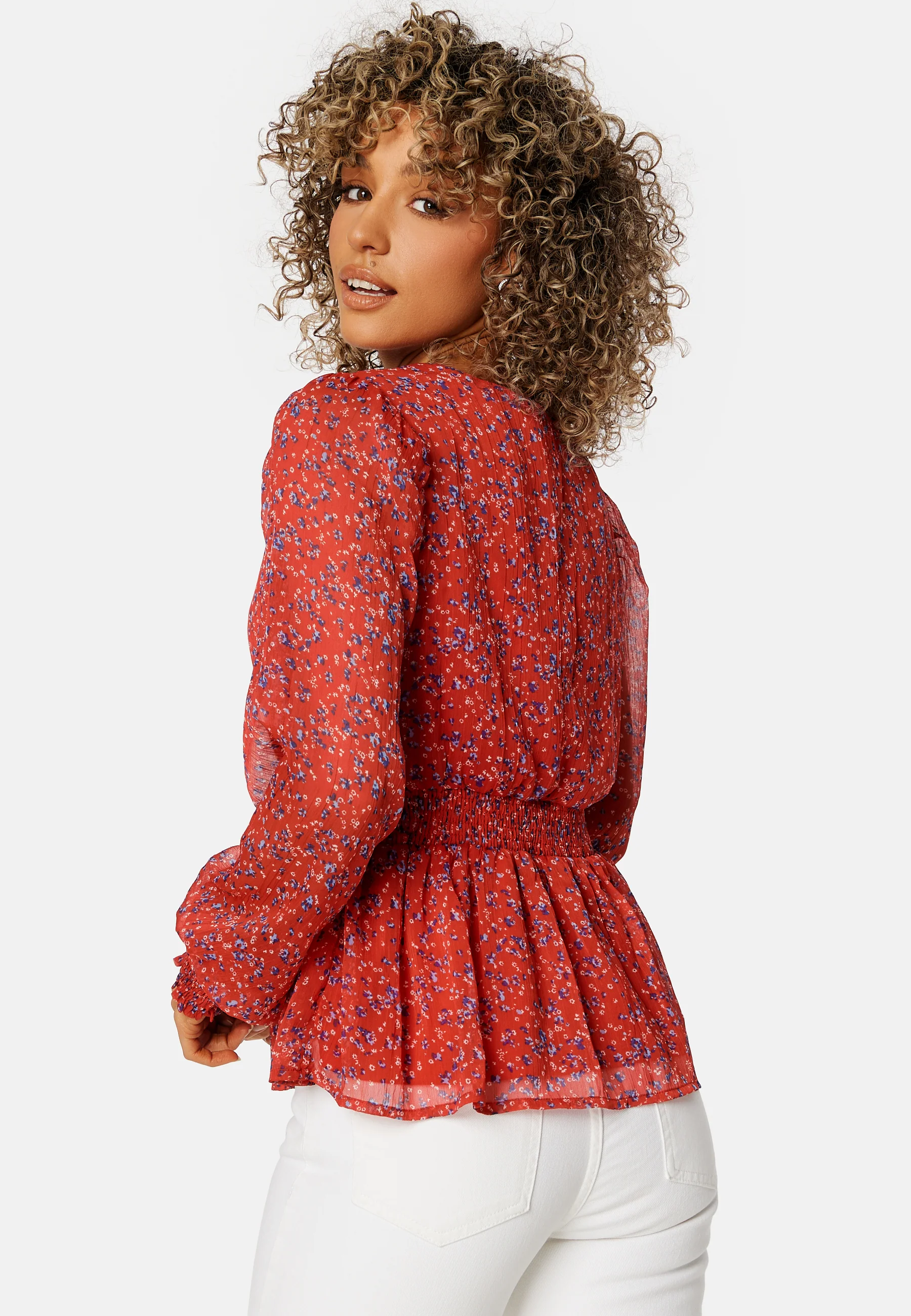 Mynte LS Peplum Top - Image 3