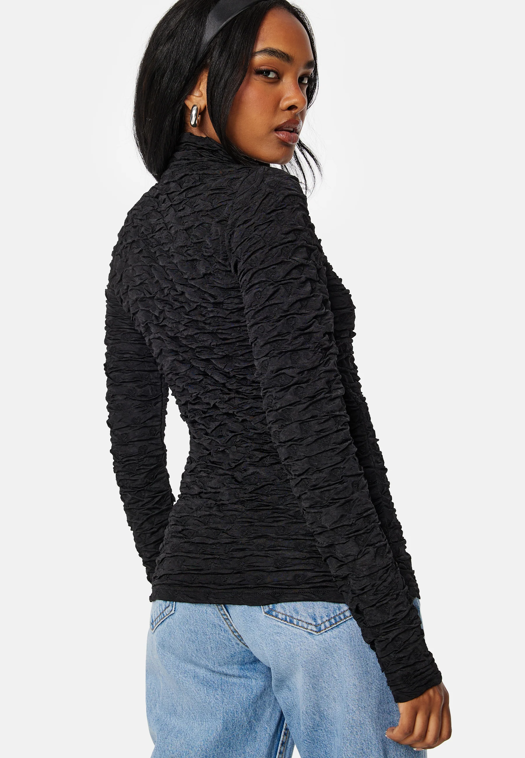 Nancy Roll Neck Top - Image 2
