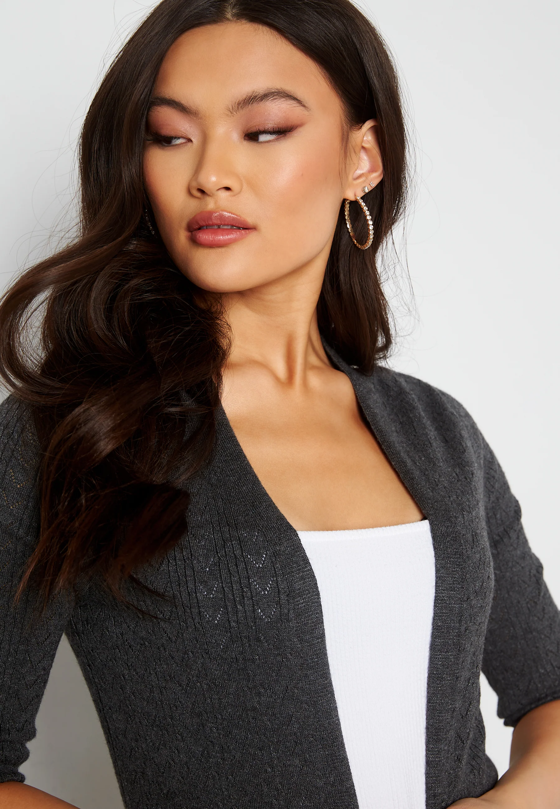 Natacha fine knitted cardigan - Image 4