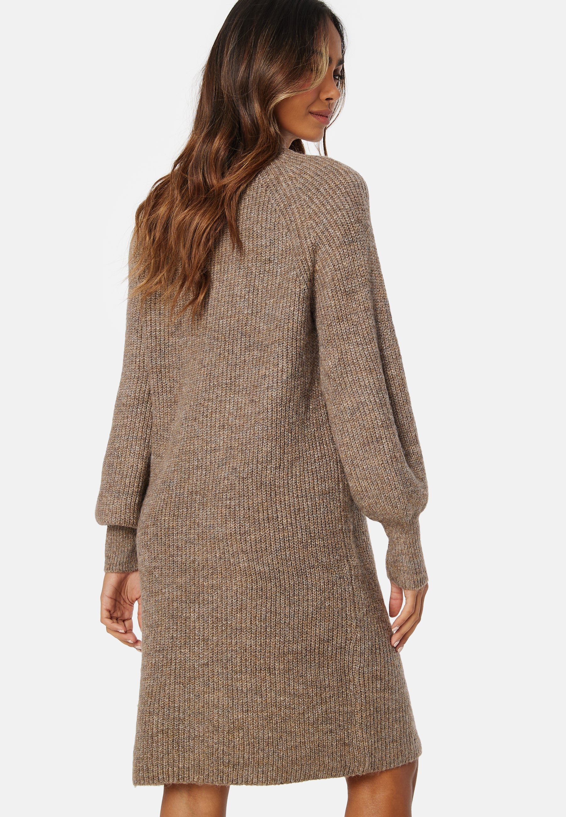 Natalee LS O-Neck Knit Dress - Image 2