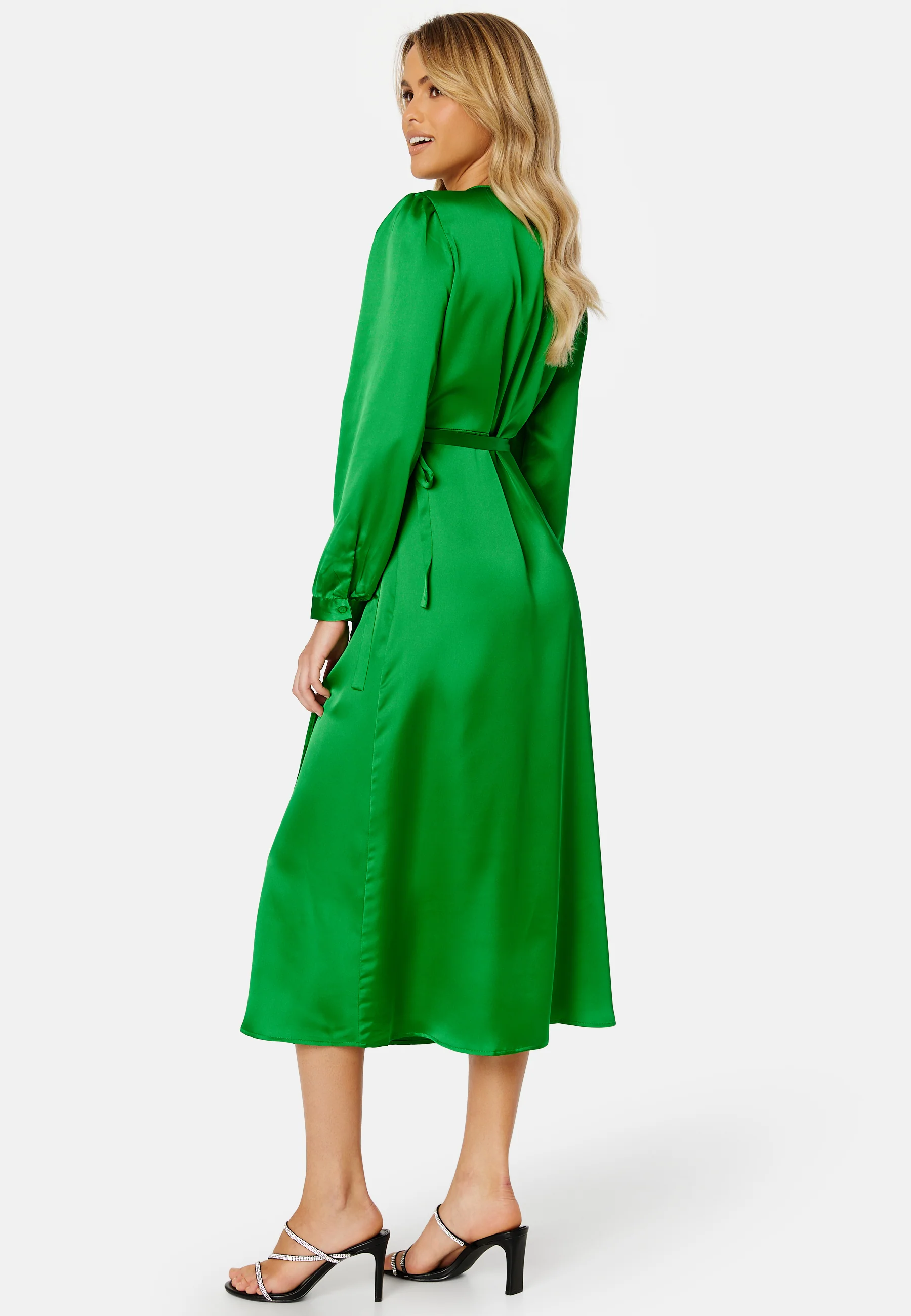 Naya L/S Wrap Dress - Image 2