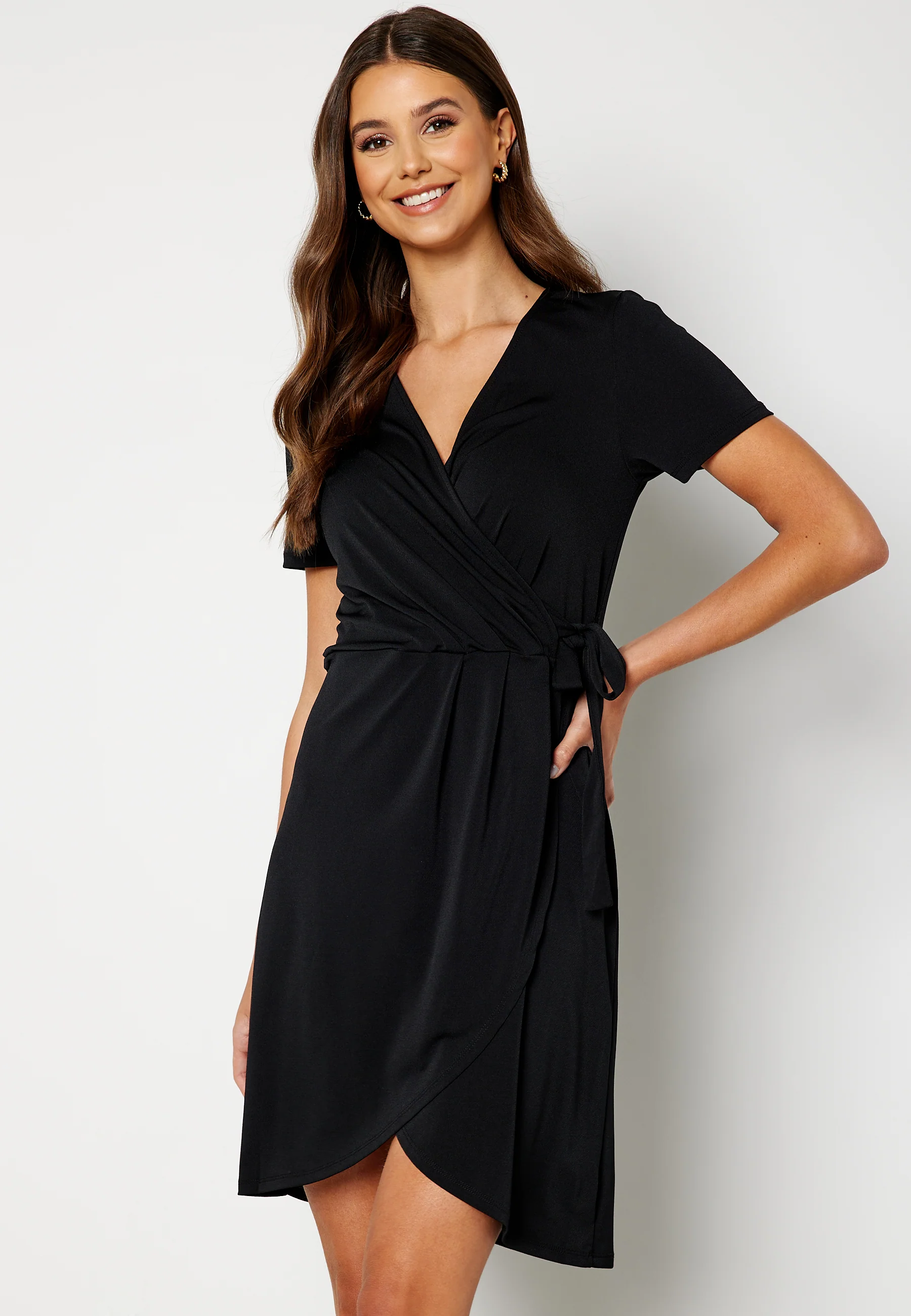Nayeli Knee Wrap Dress