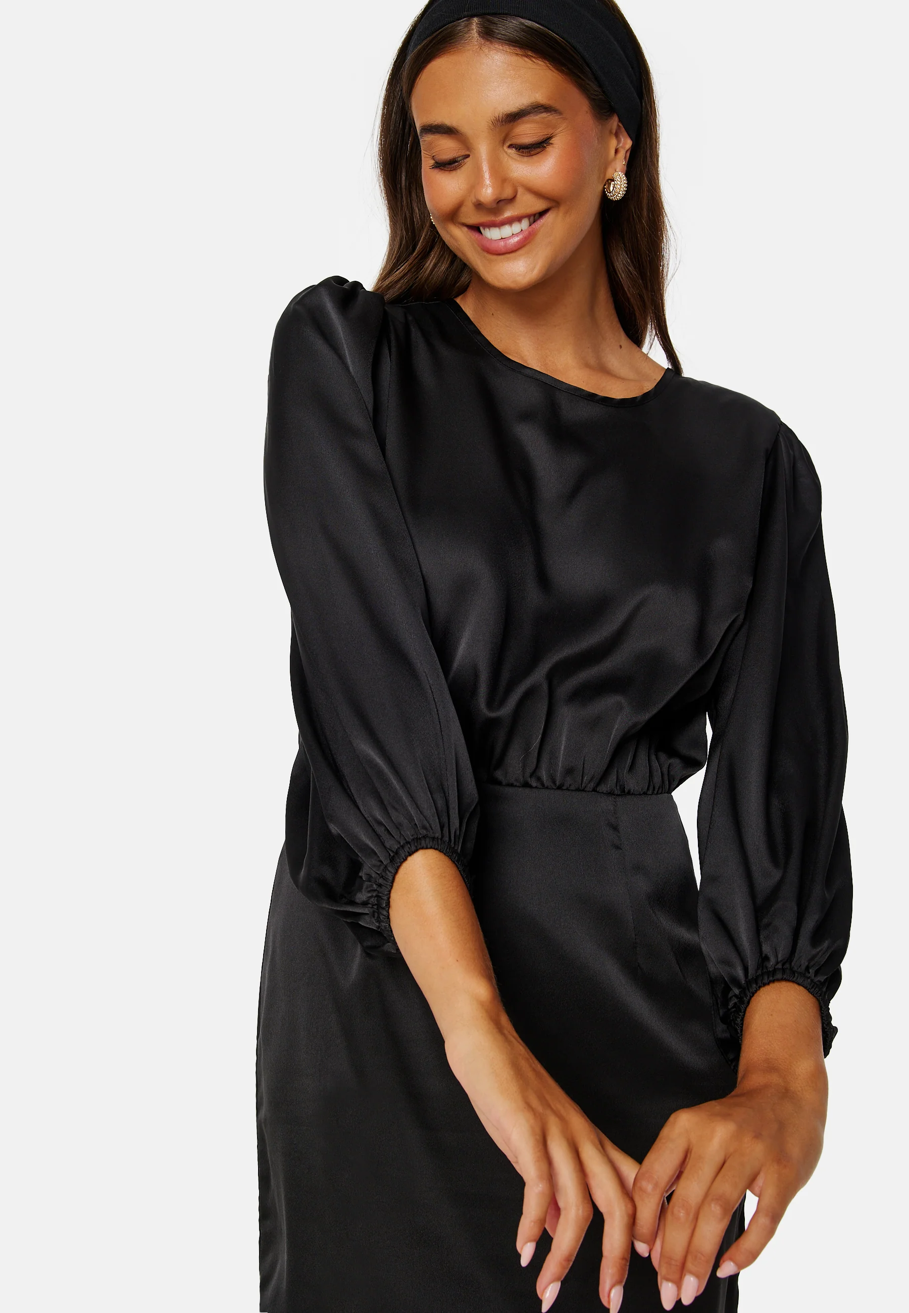 Nella Satin Dress - Image 2