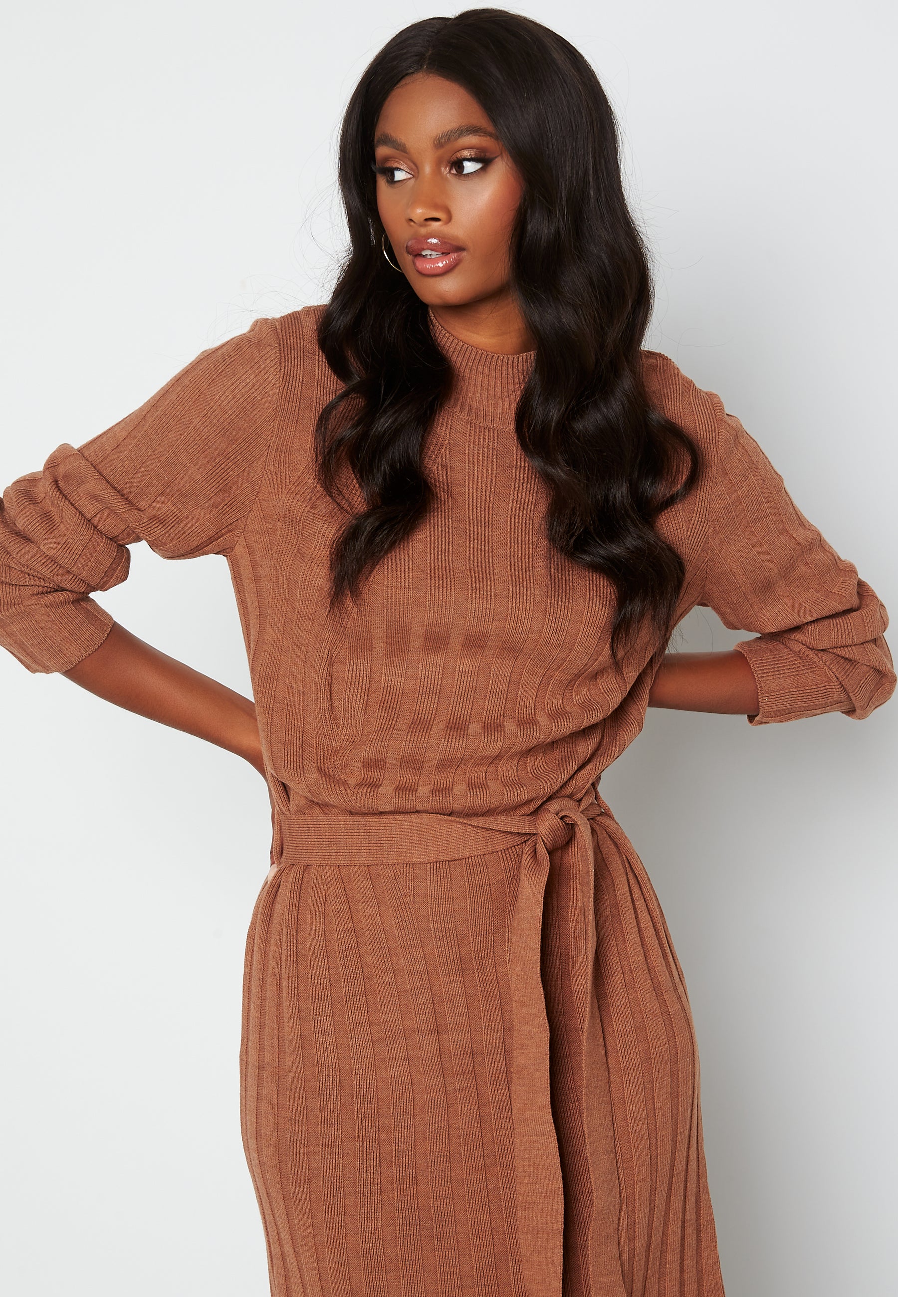 New Tessa L/S O-Neck Dress - Image 3
