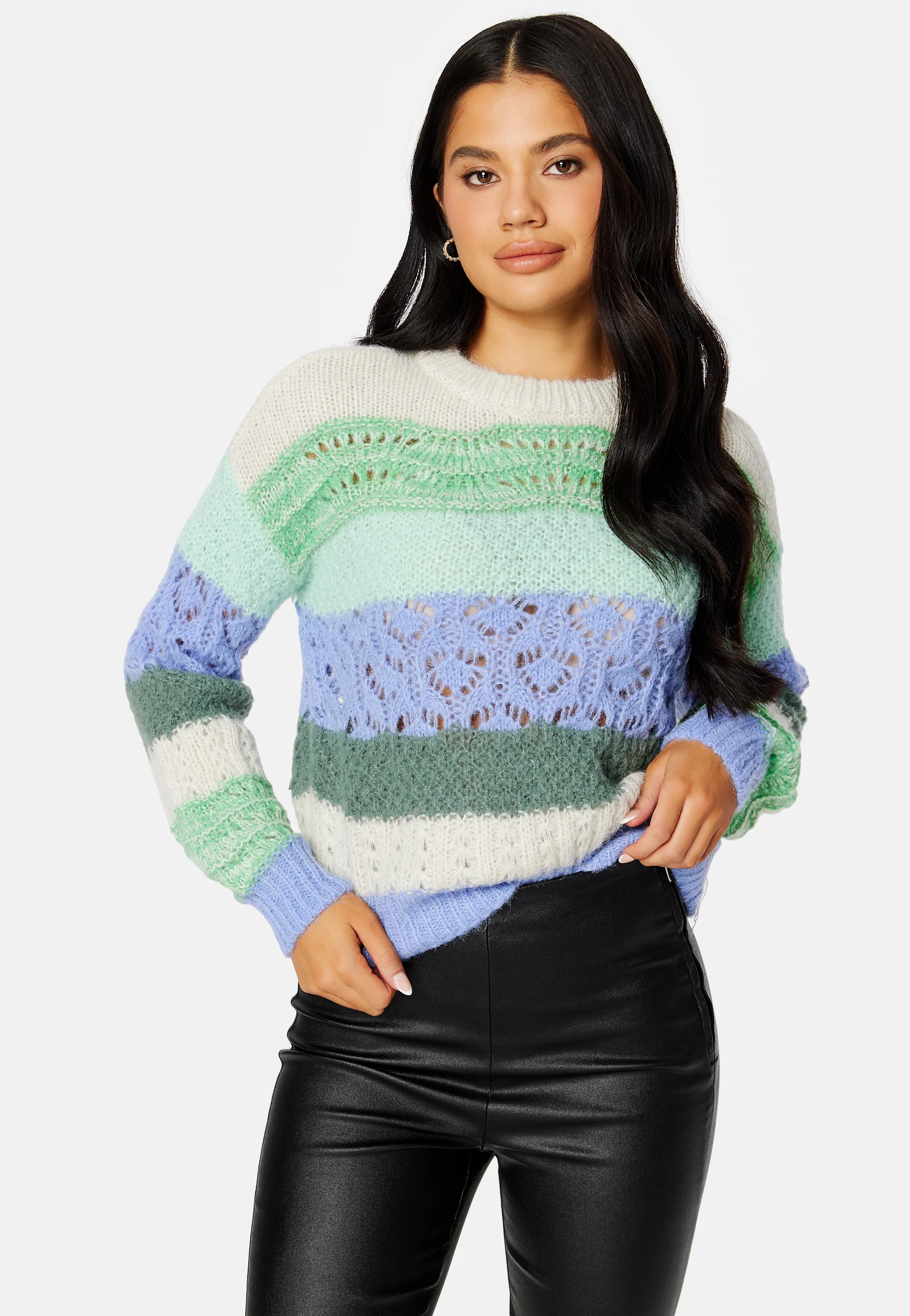 Newboho LS O-Neck Blouse