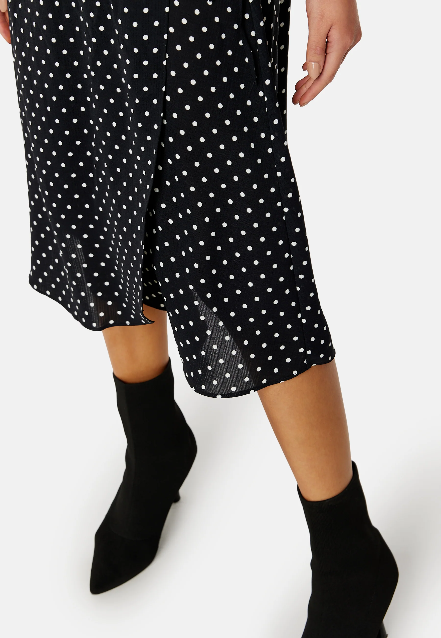 Ninna S/S Wrap Midi Dress - Image 4